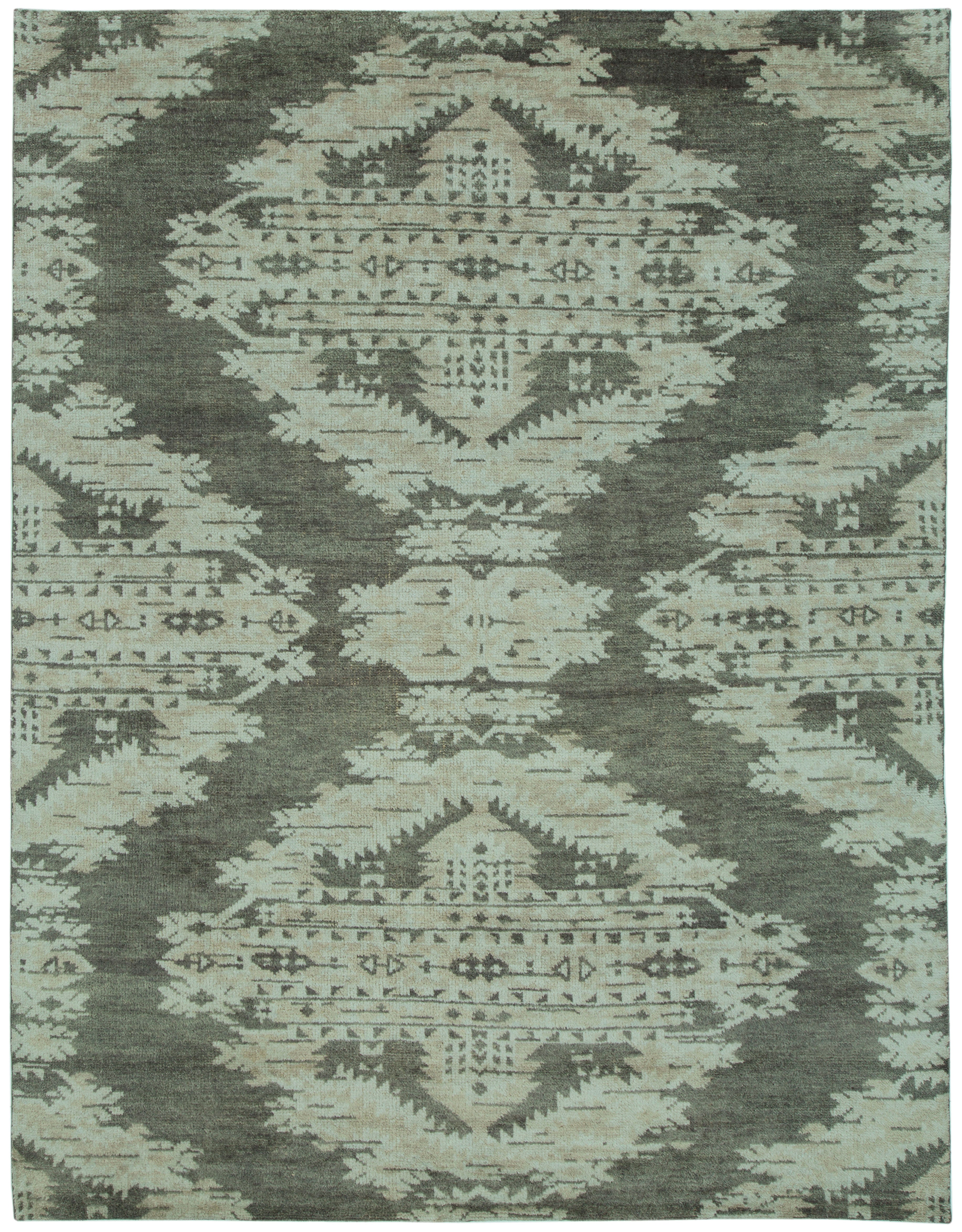 Hand Knotted/Balkan/Grey