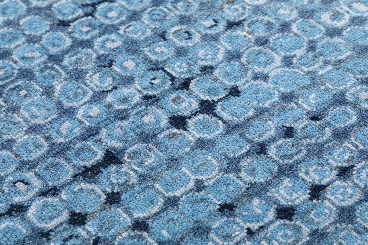 Hand Knotted/Pamir/Blue