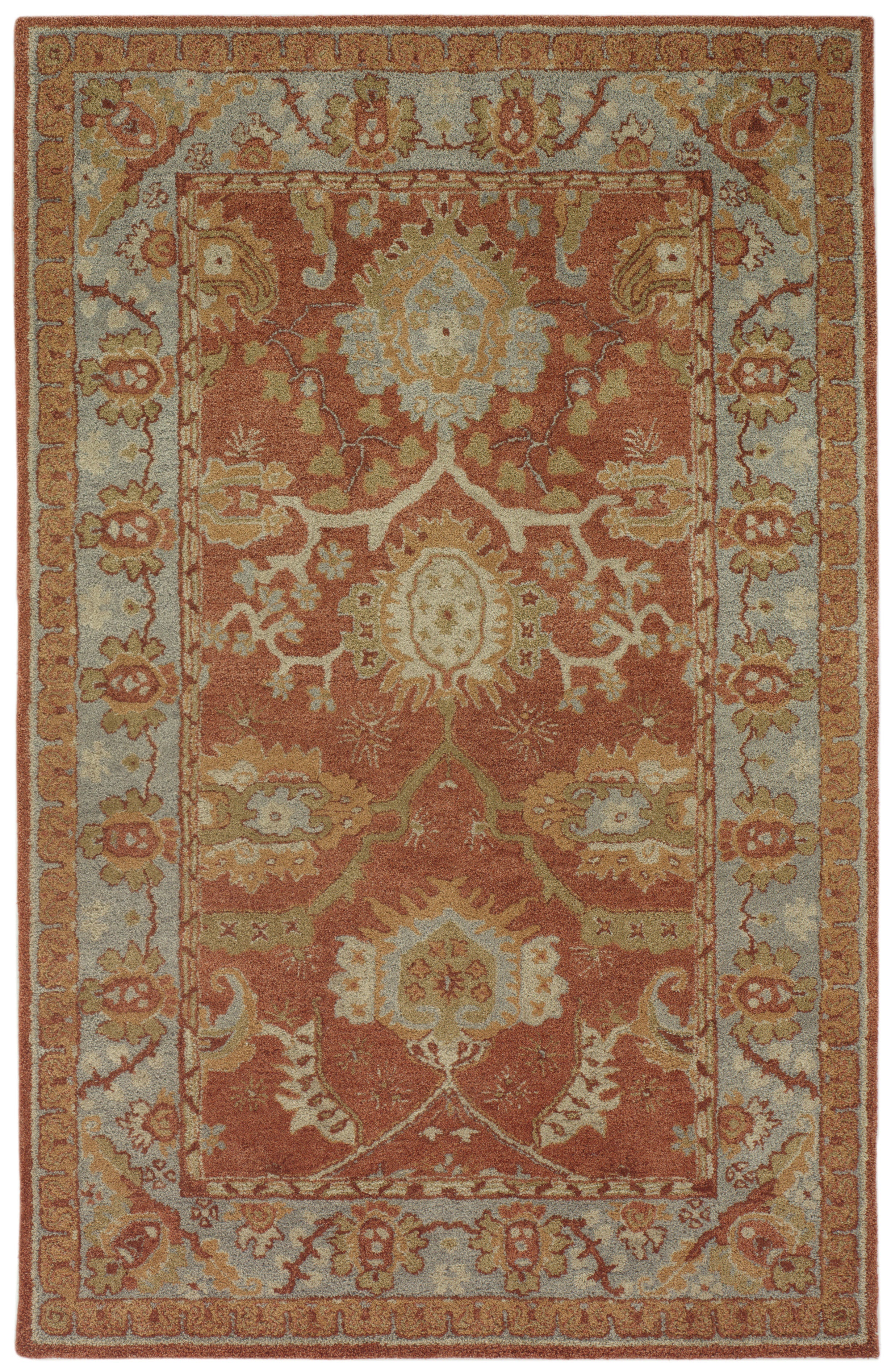 Hand Tufted/Allen/Red