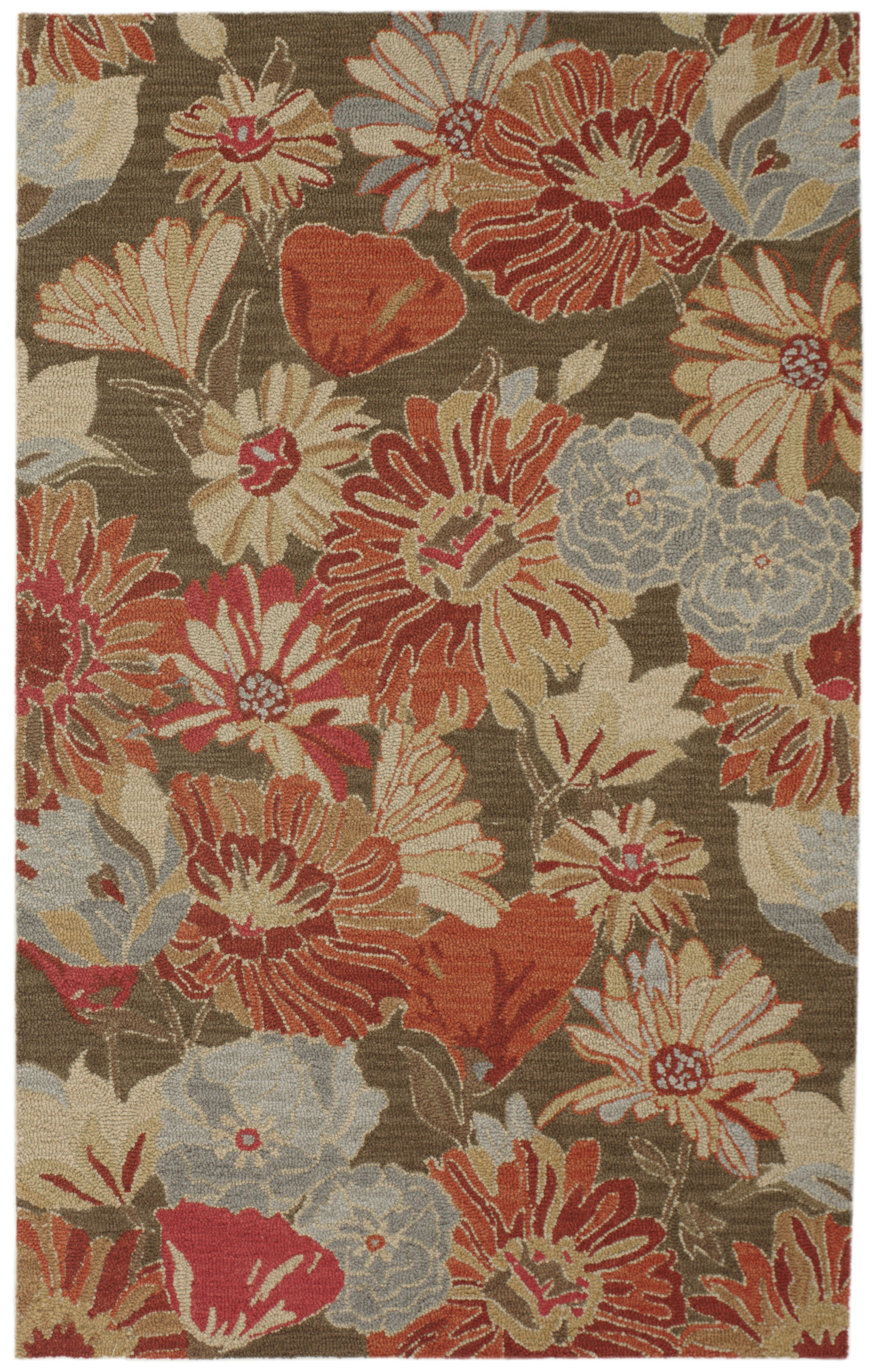 Hand Tufted/LIZY/Red