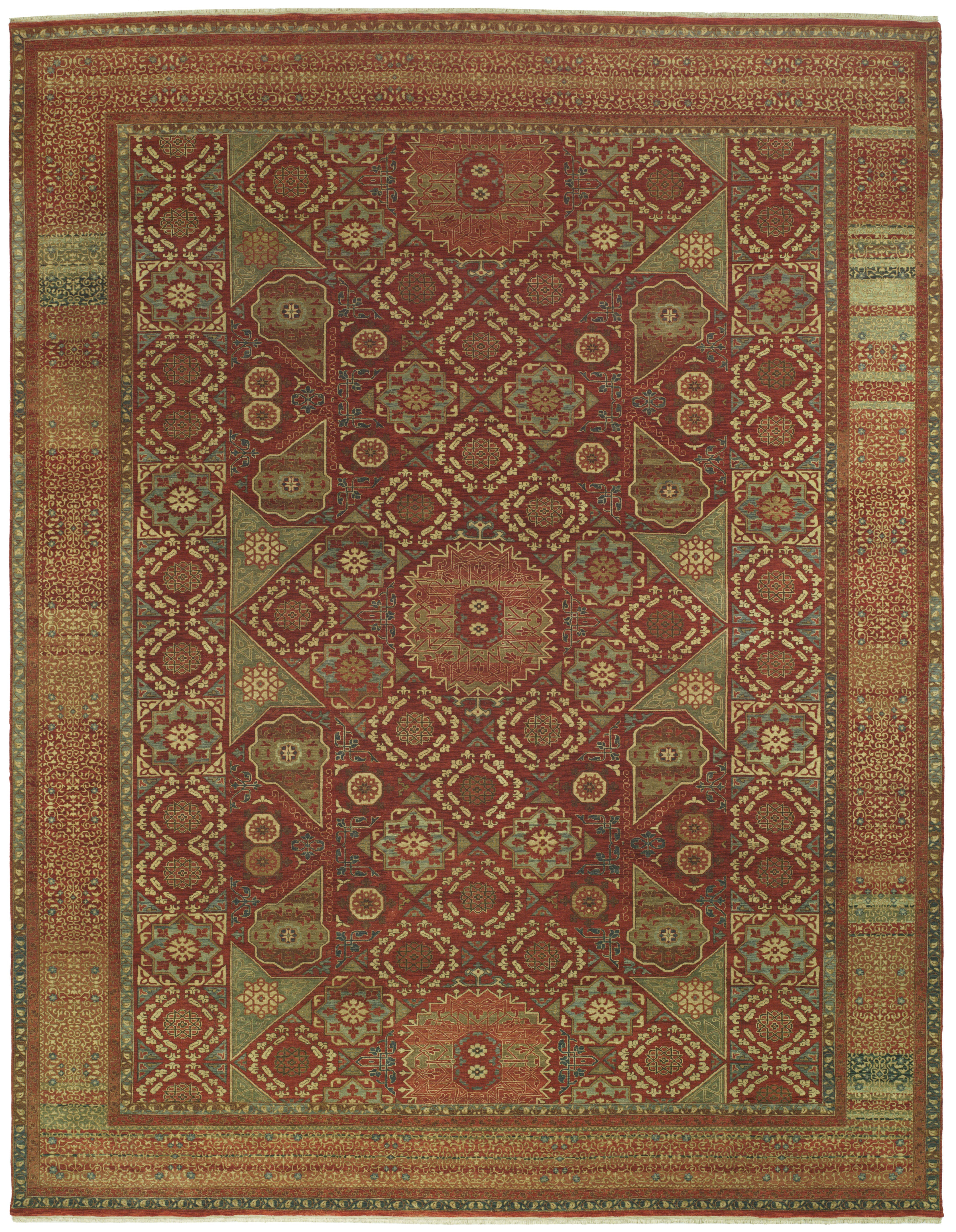Hand Knotted/Ottomani/Russett
