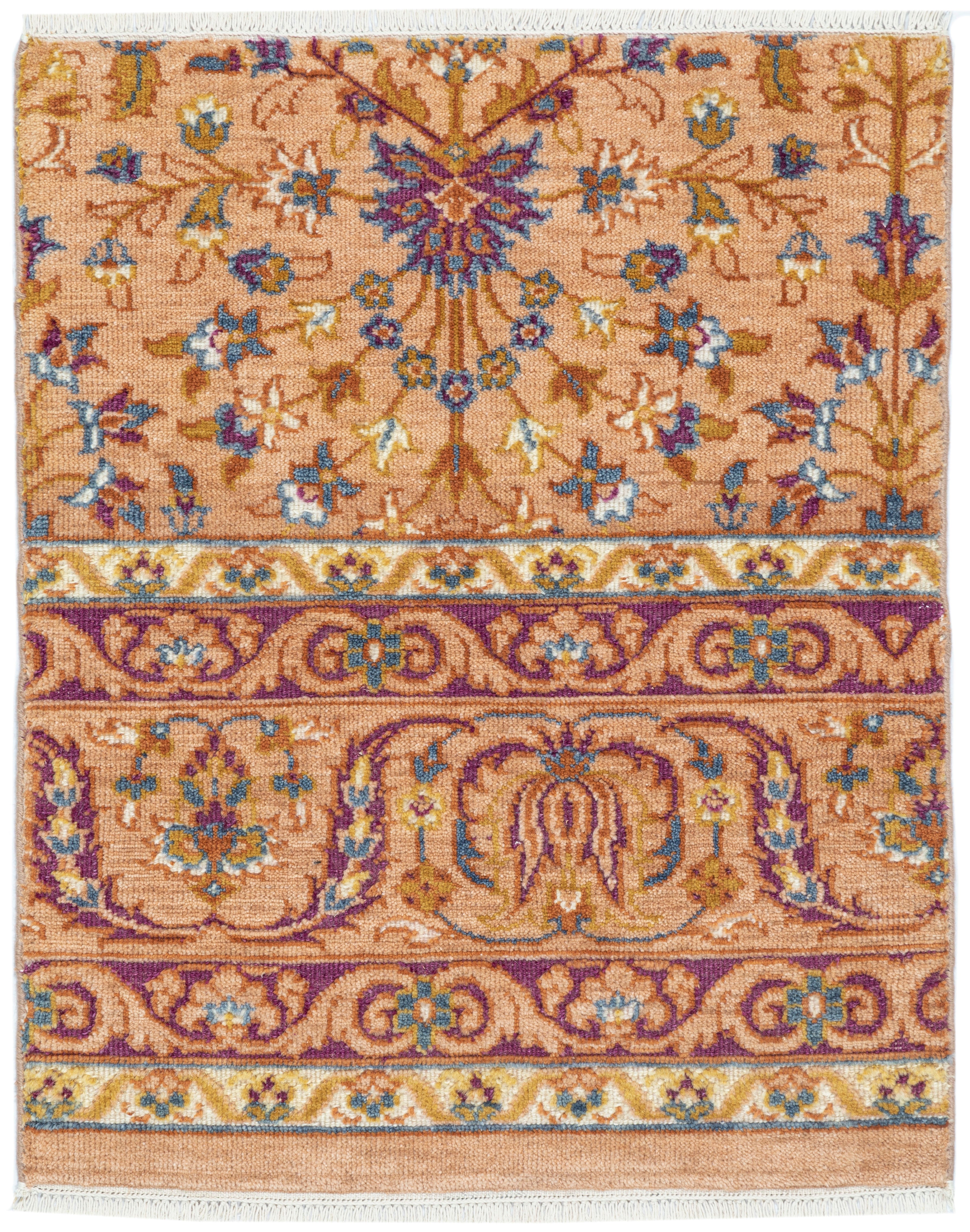 Hand Knotted/OUSHAK-1/Pink