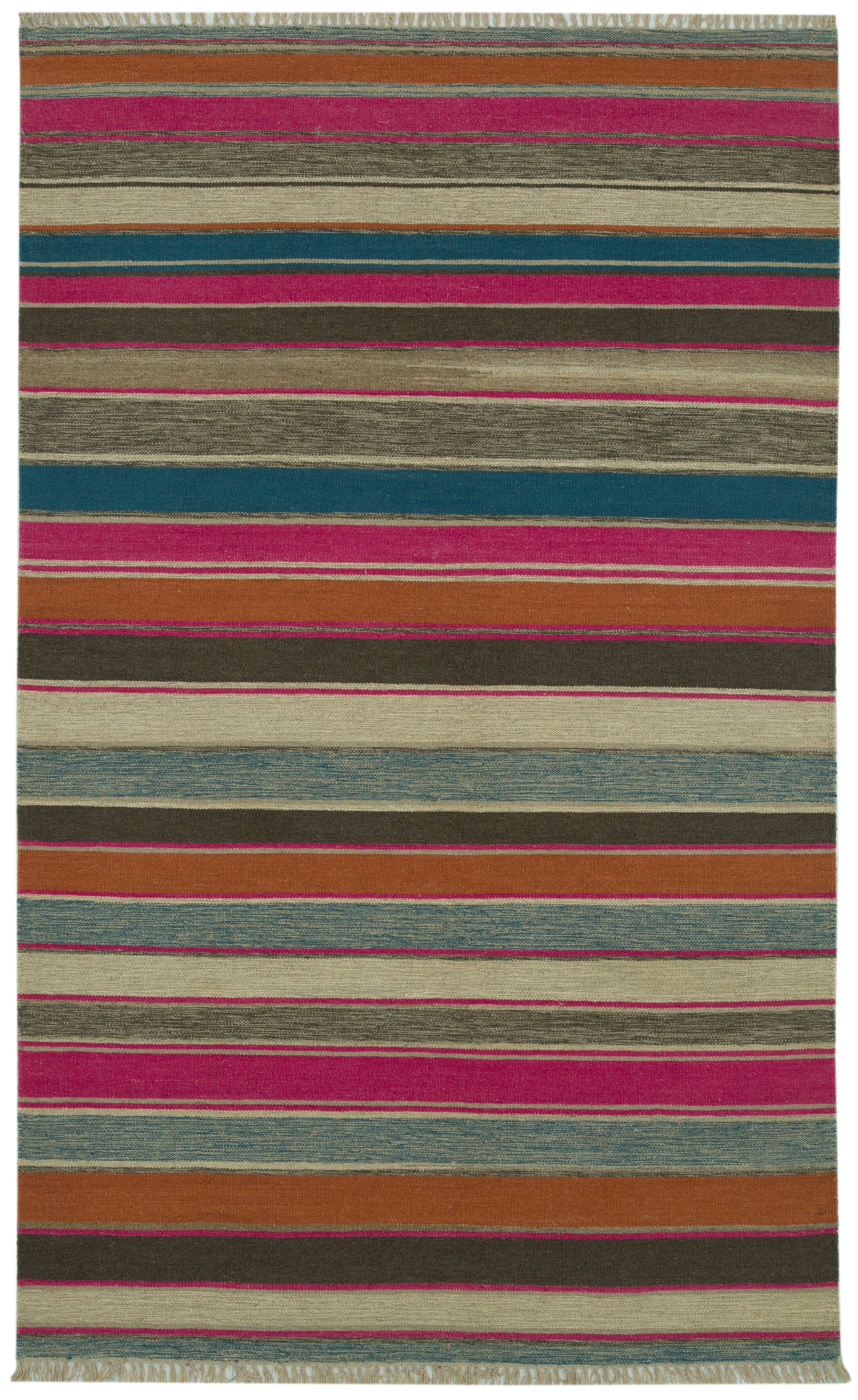 Flat Weave/Stripe 4/Multi