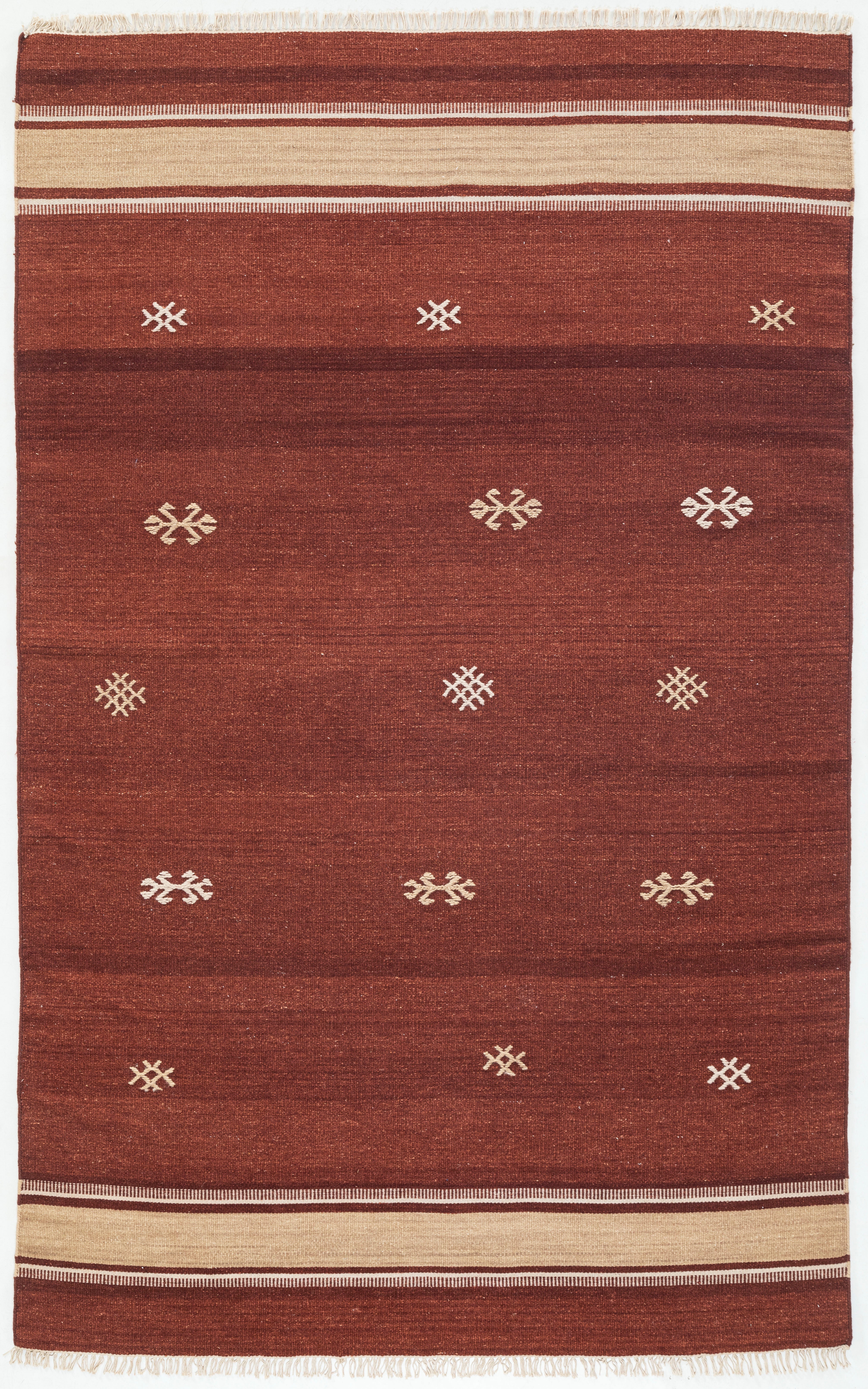 Flat Weave/KILIM RUG-6CDC/Red