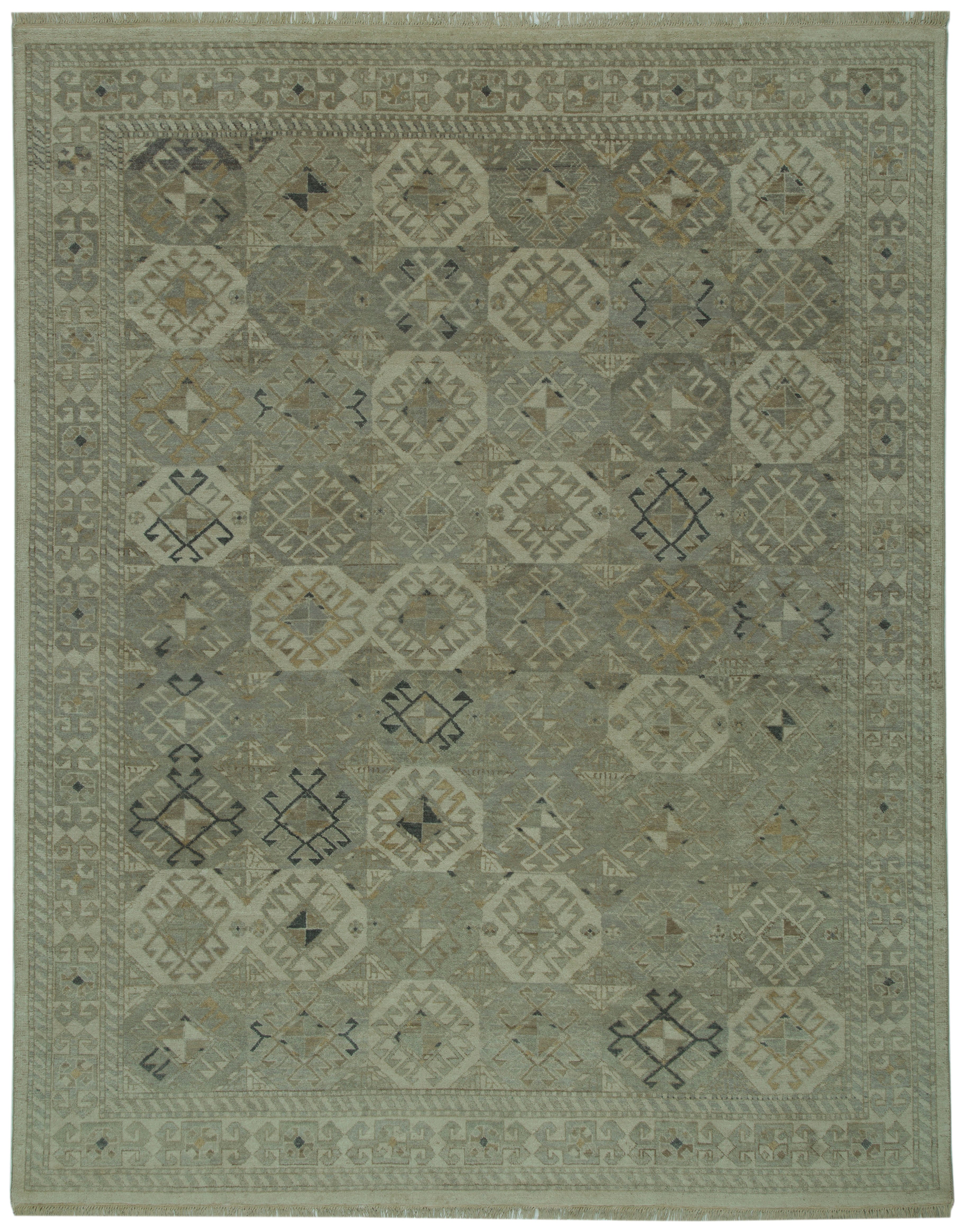 Hand Knotted/Sarouk/Beige