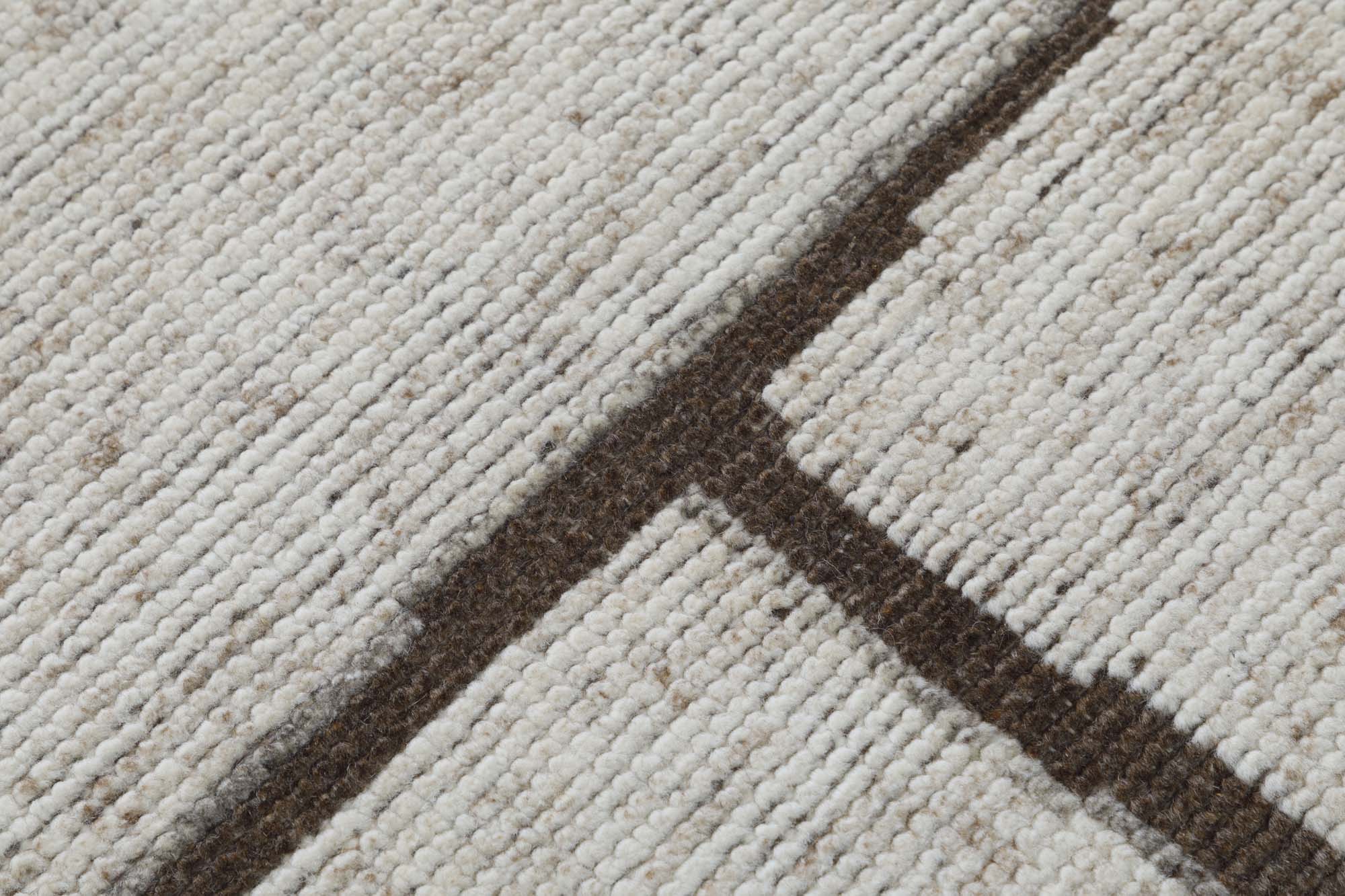 Hand Knotted/Mid Century/Quincy Rug B/Beige