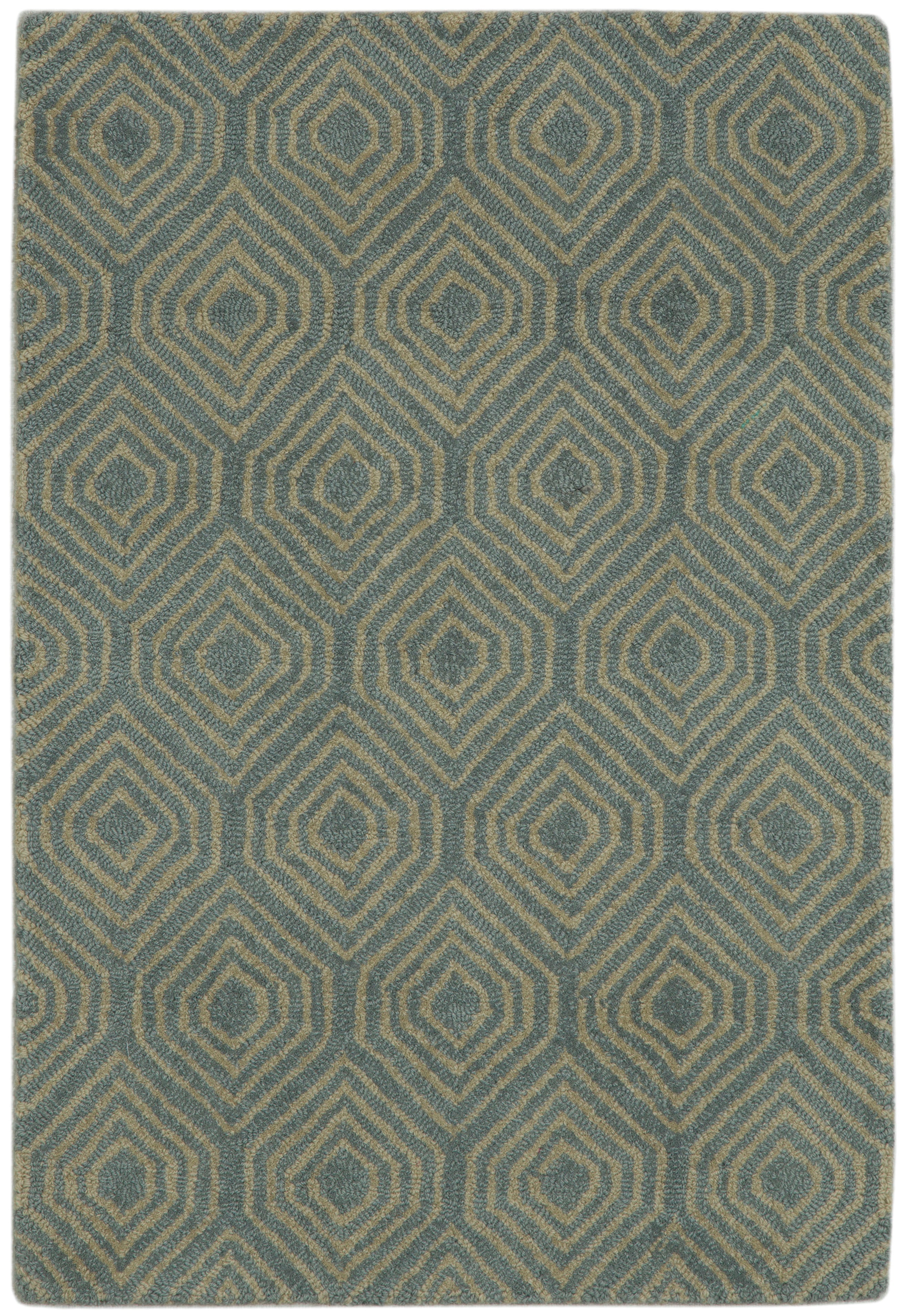 Hand Tufted/Cady/Blue Ivory