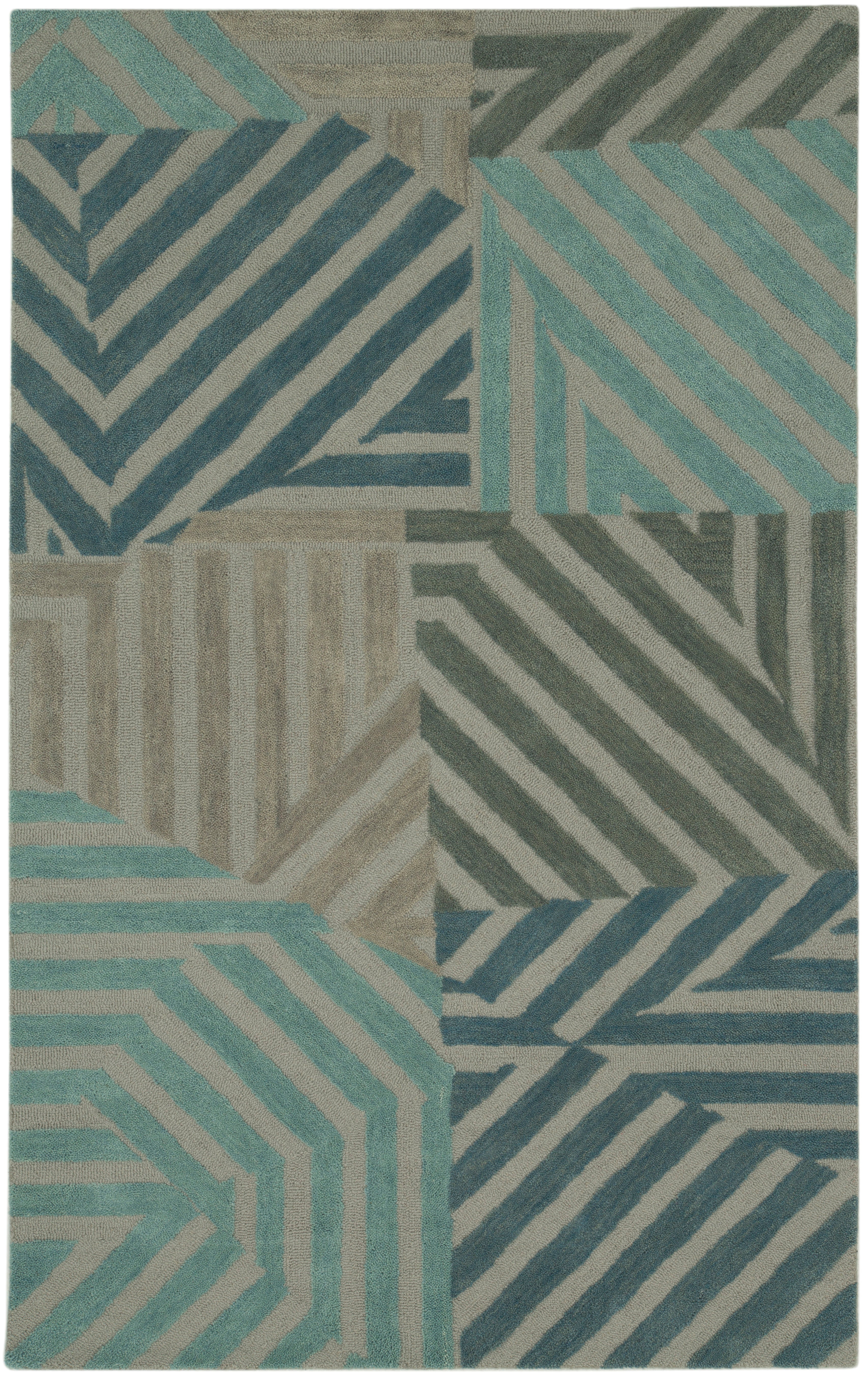 Hand Tufted/Tahani Rug 1/Blue