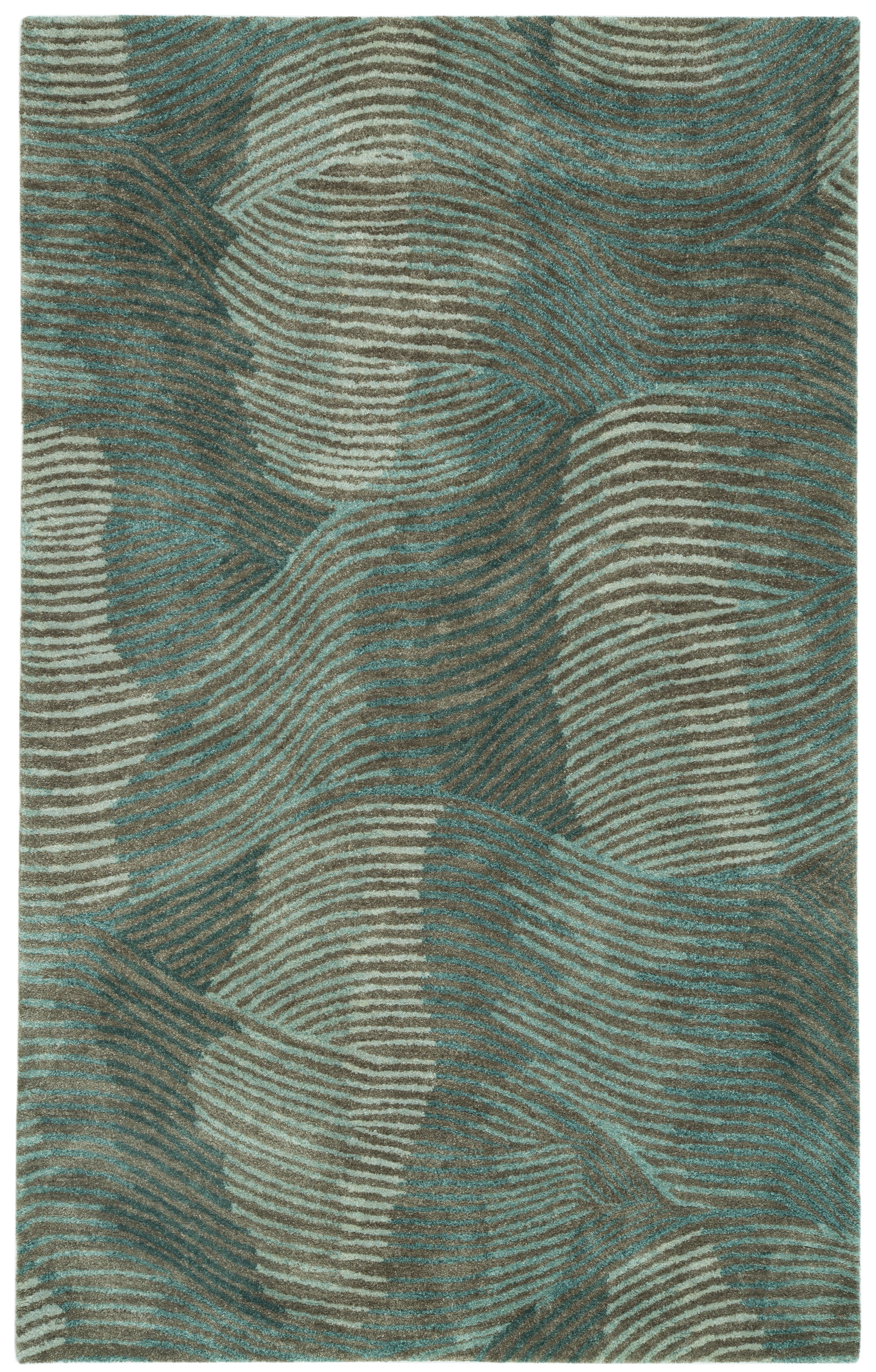 Hand Tufted/WAVE/Green
