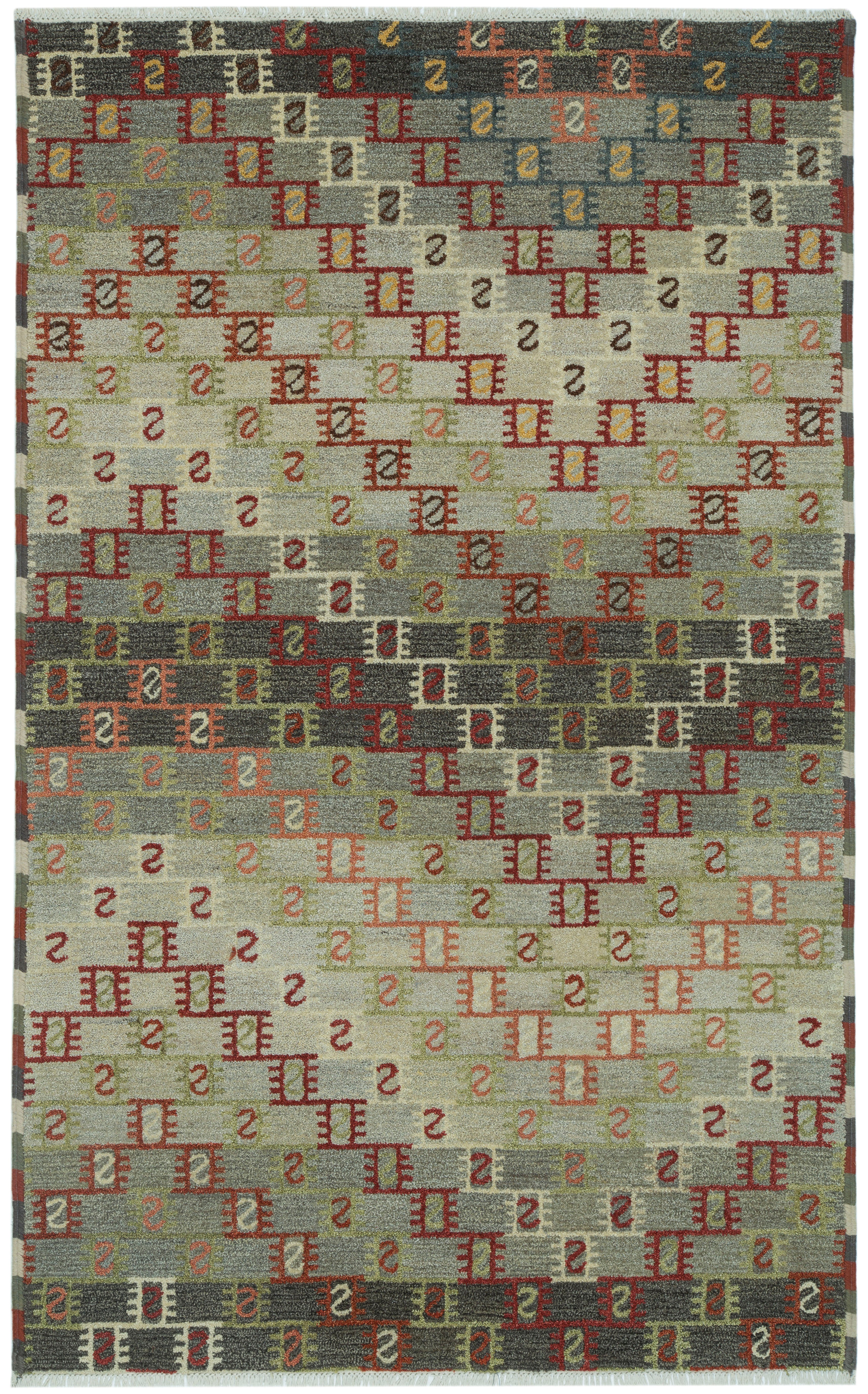 Hand Tufted/Khotan/Brown