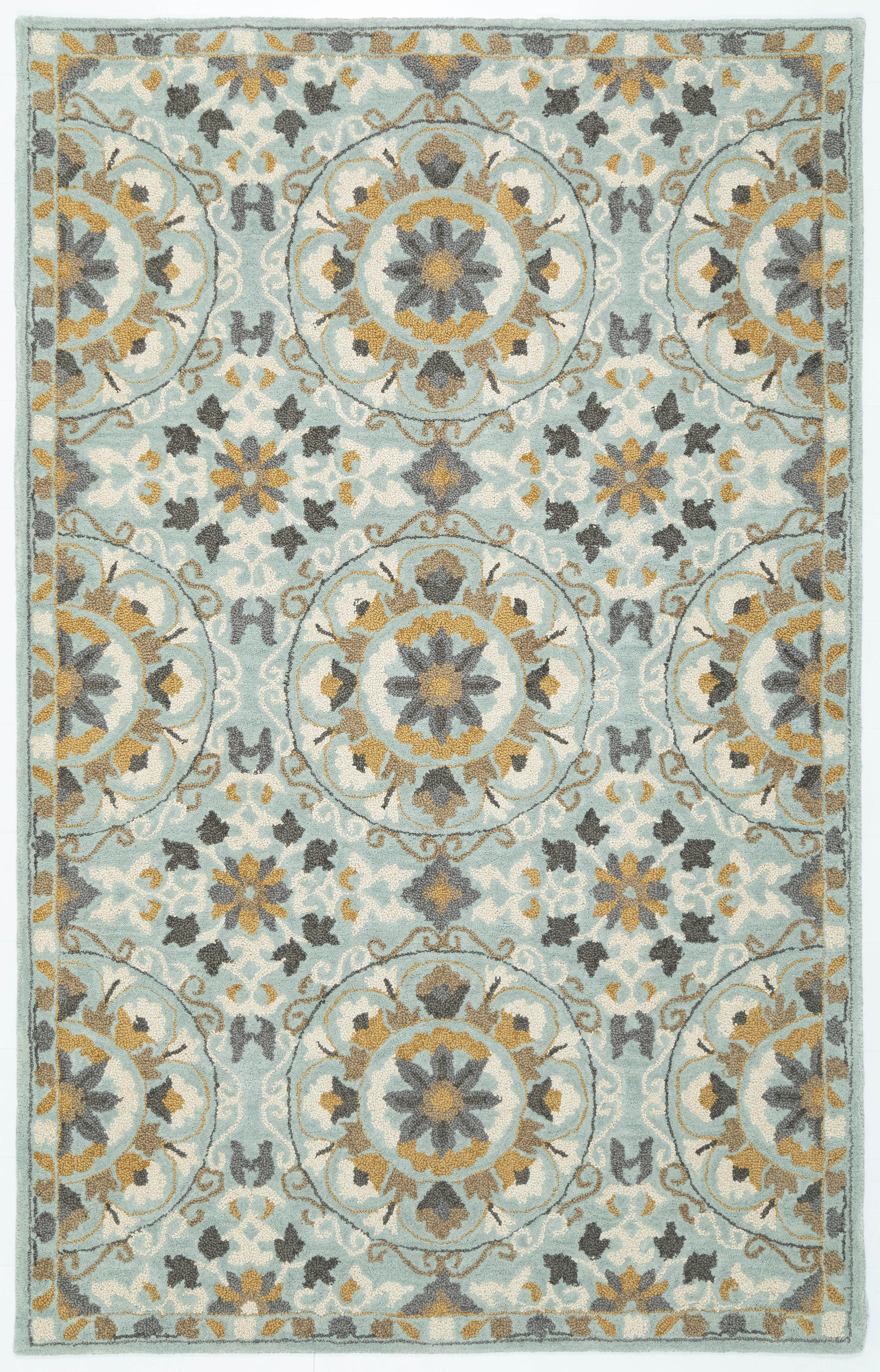 Hand Tufted/SUZANI RUG/Yellow