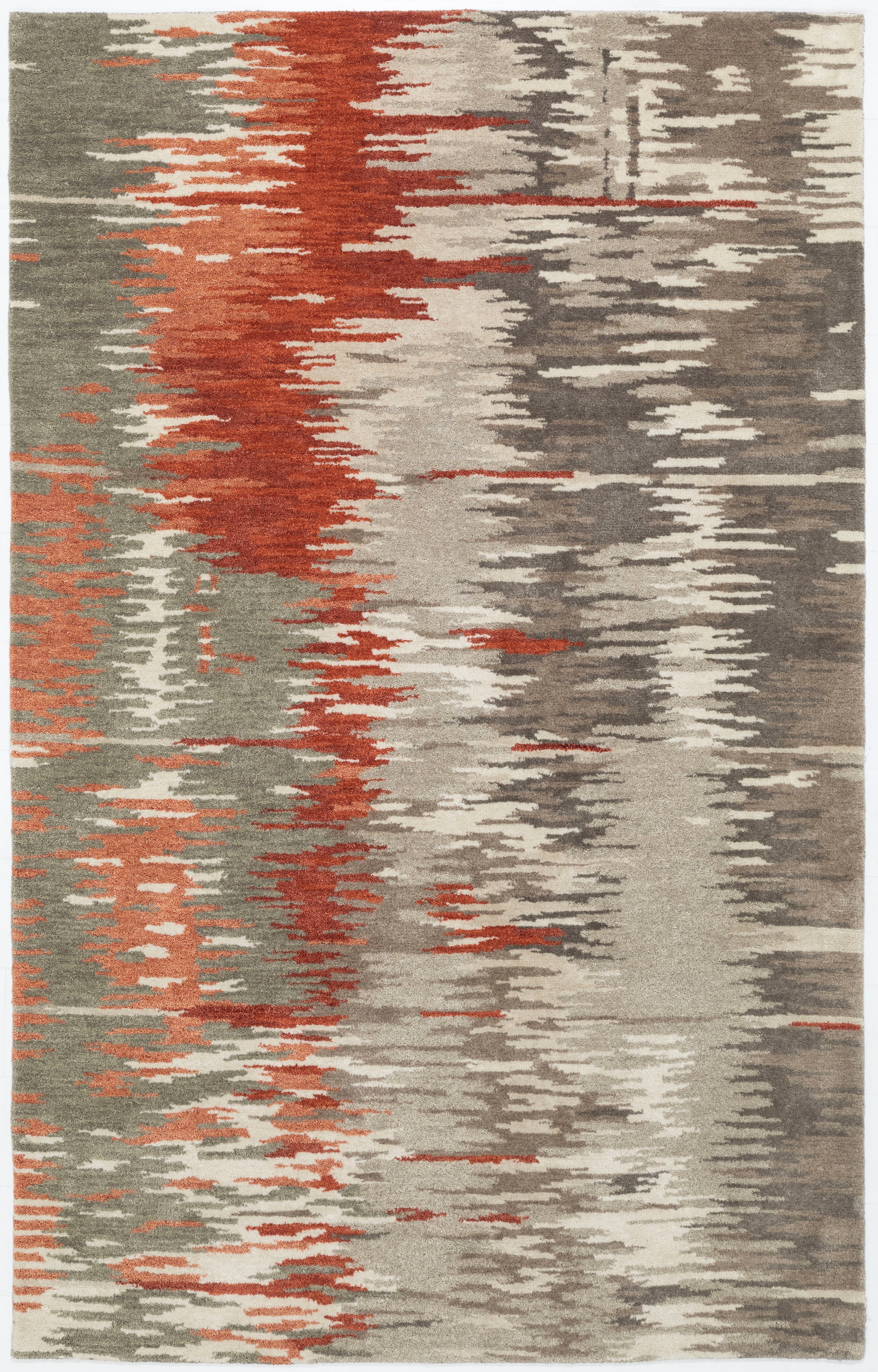 Hand Tufted/TENTIL/Rust