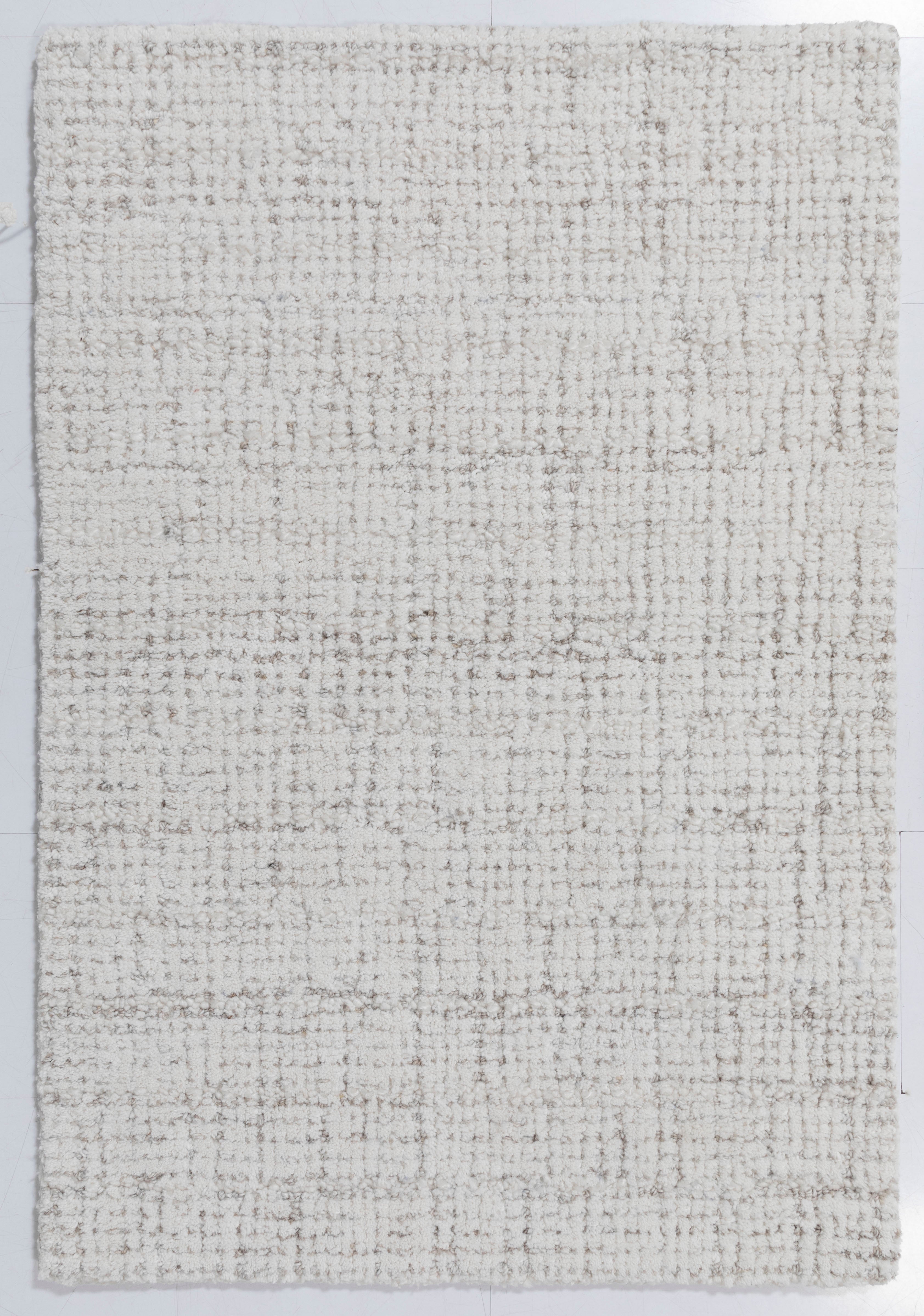 Hand Tufted/SAHGGY FRAME RUG/Gray