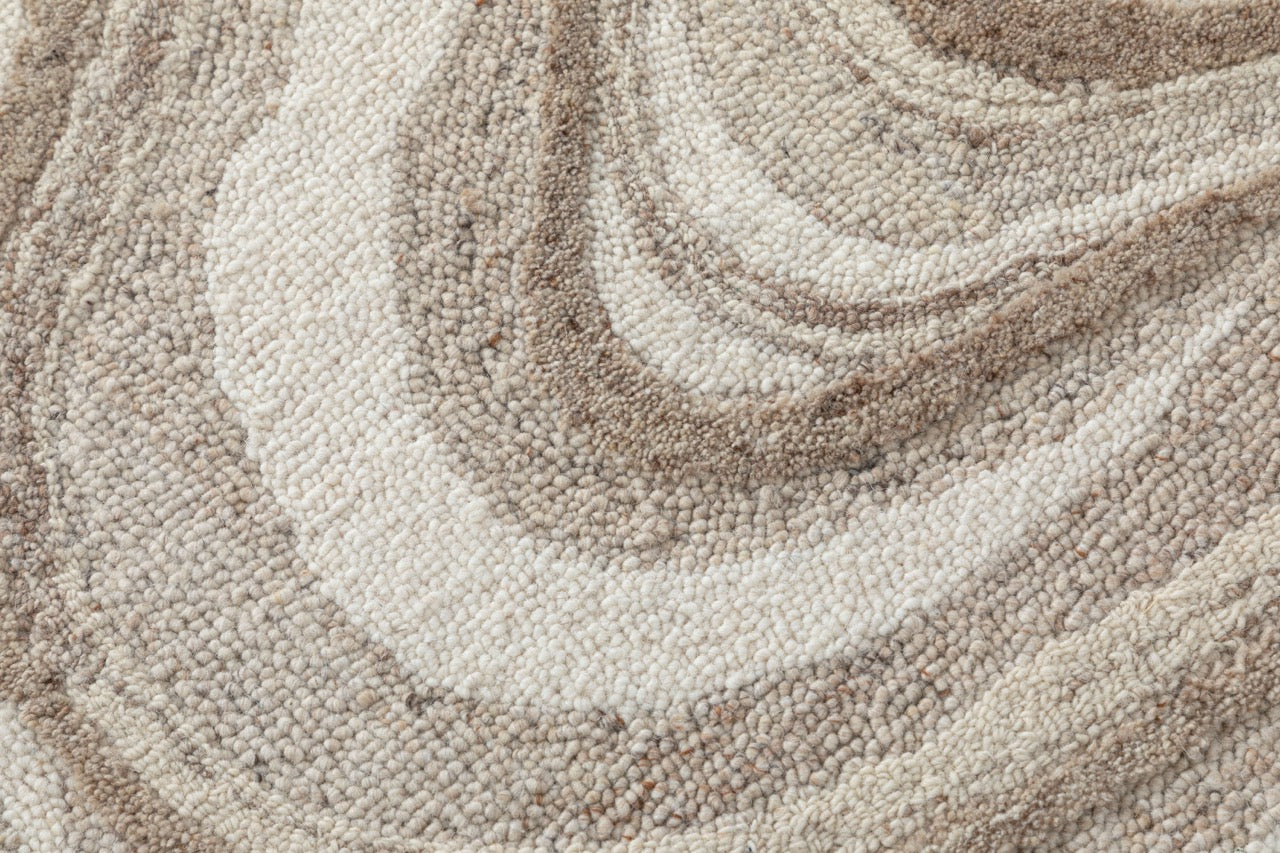 Hand Tufted/Dragon Rug A/Natural