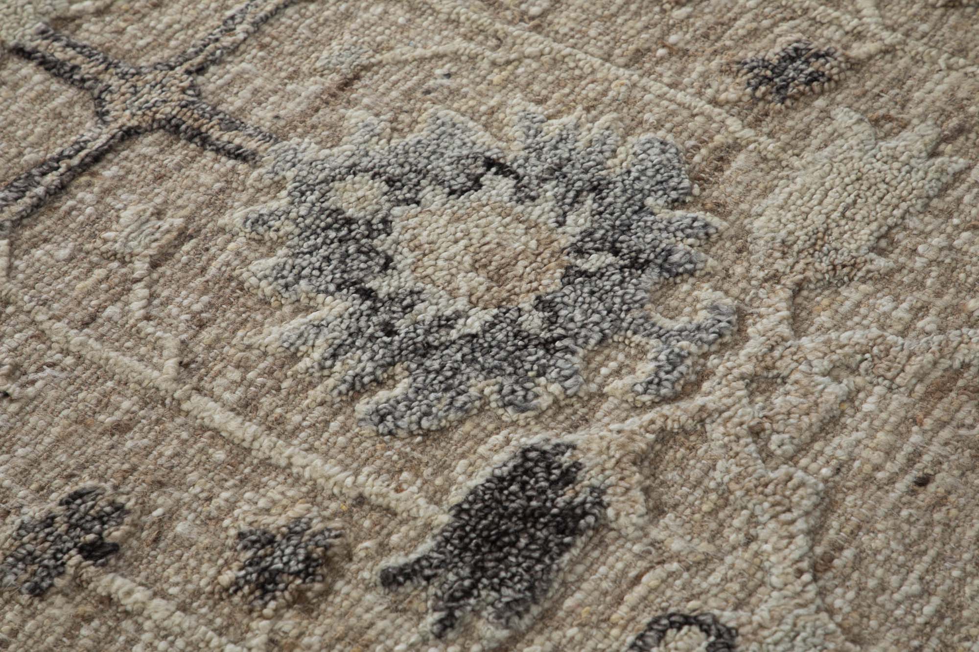 Hand Knotted/Indian Hk/Arb-6320 Cut Pile With Flat/Sage