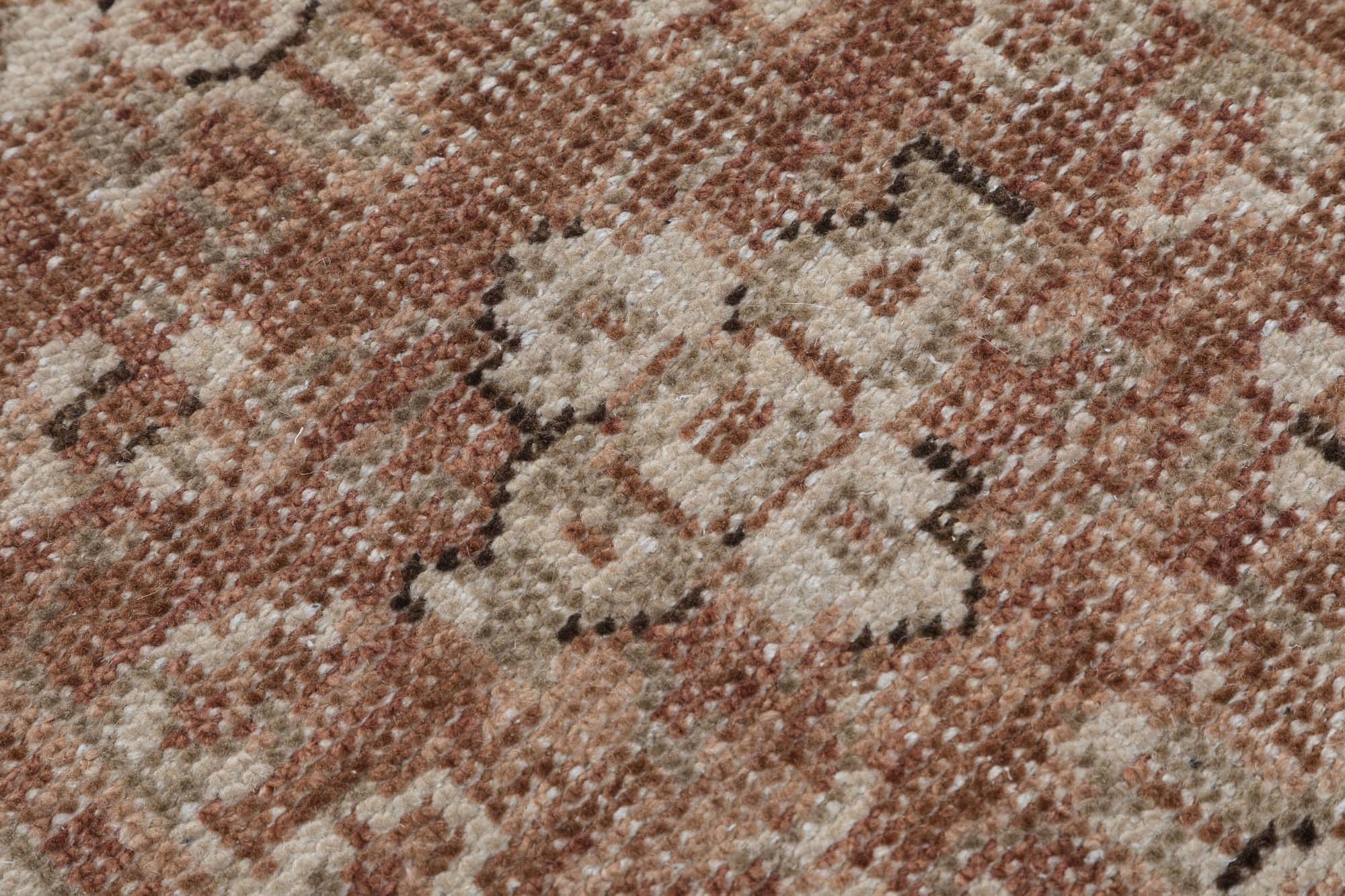 Hand Knotted/Erum/Carob/Rust