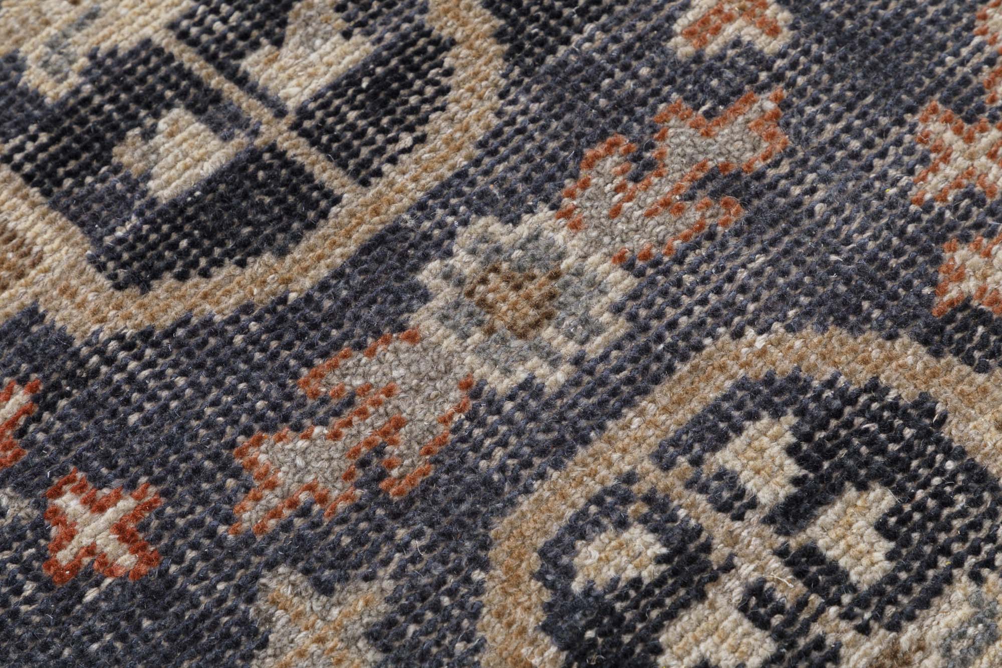 Hand Knotted/Amira-Vf/Bidjar Rug-36-C/Blue