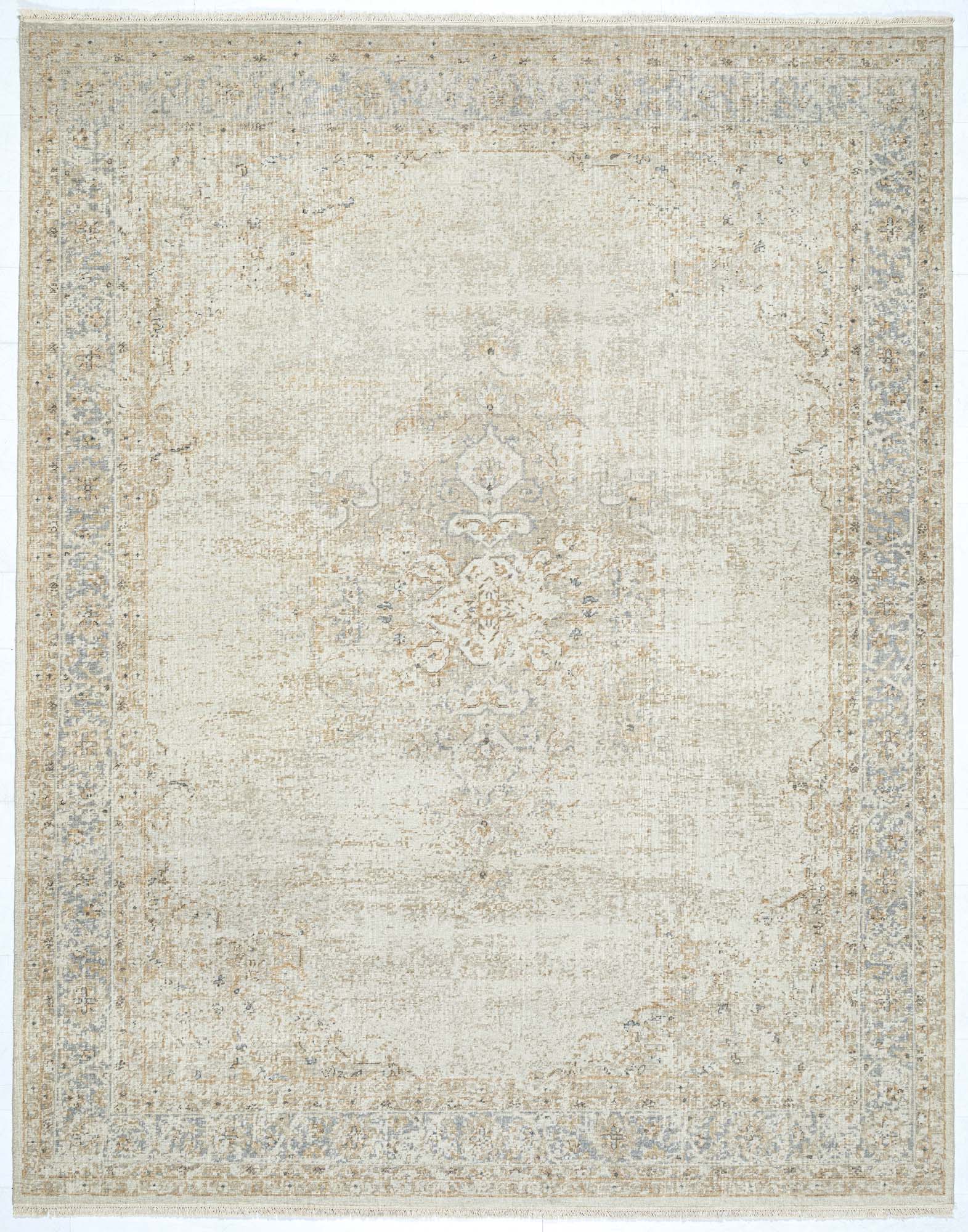 Hand Knotted/Rabb/Meda/Beige