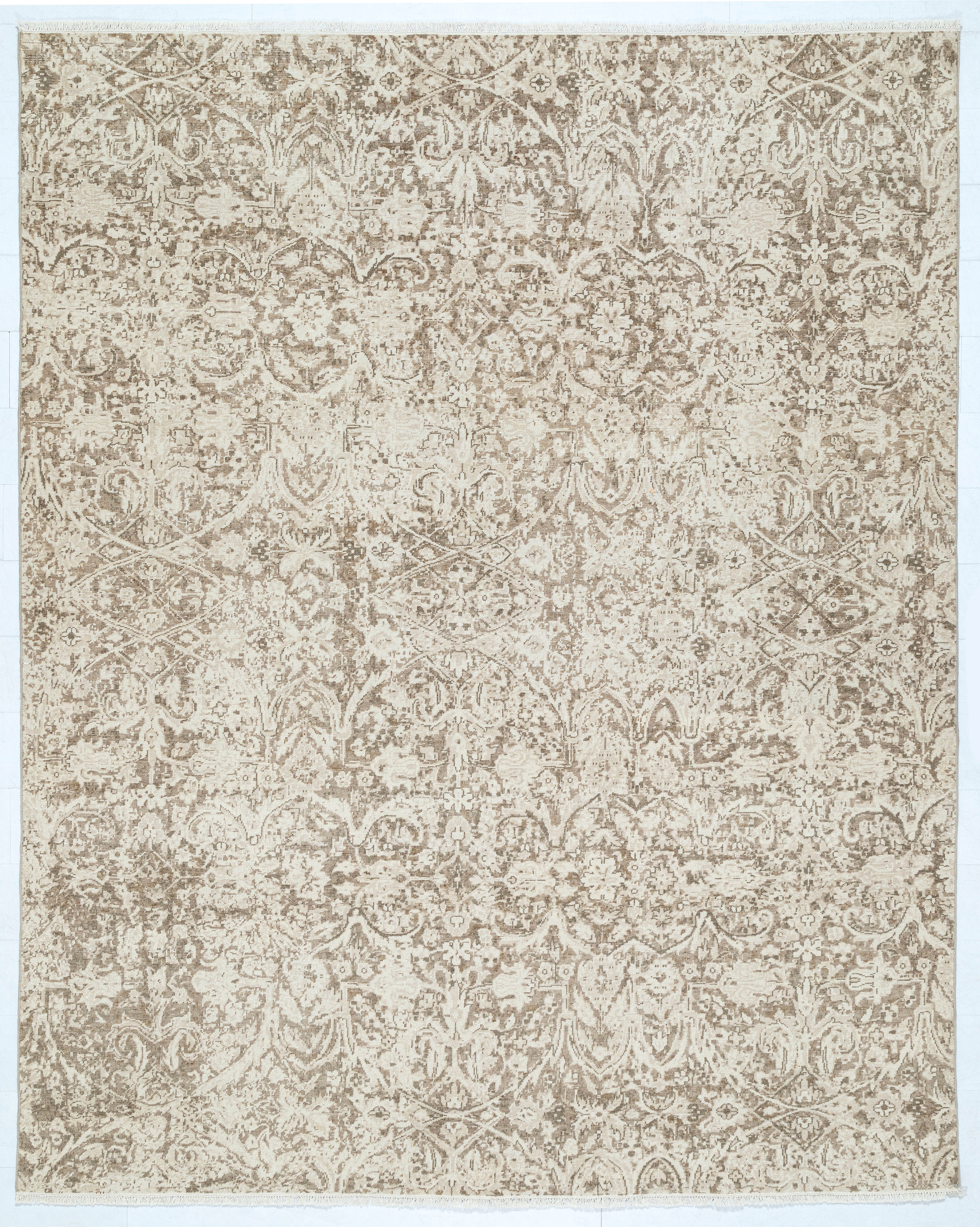 Hand Knotted/SHAH/Brown