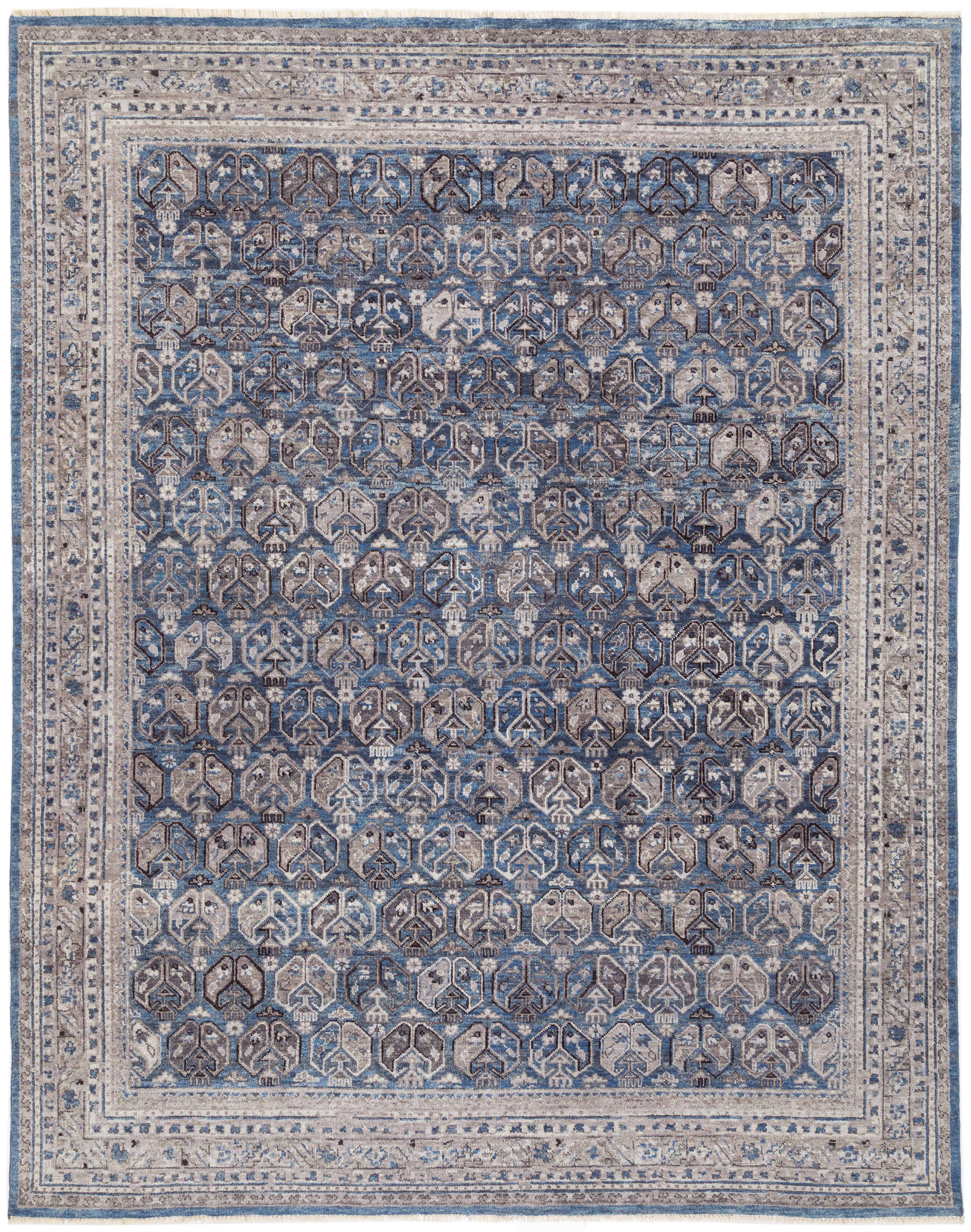 Hand Knotted/ISLA/Blue