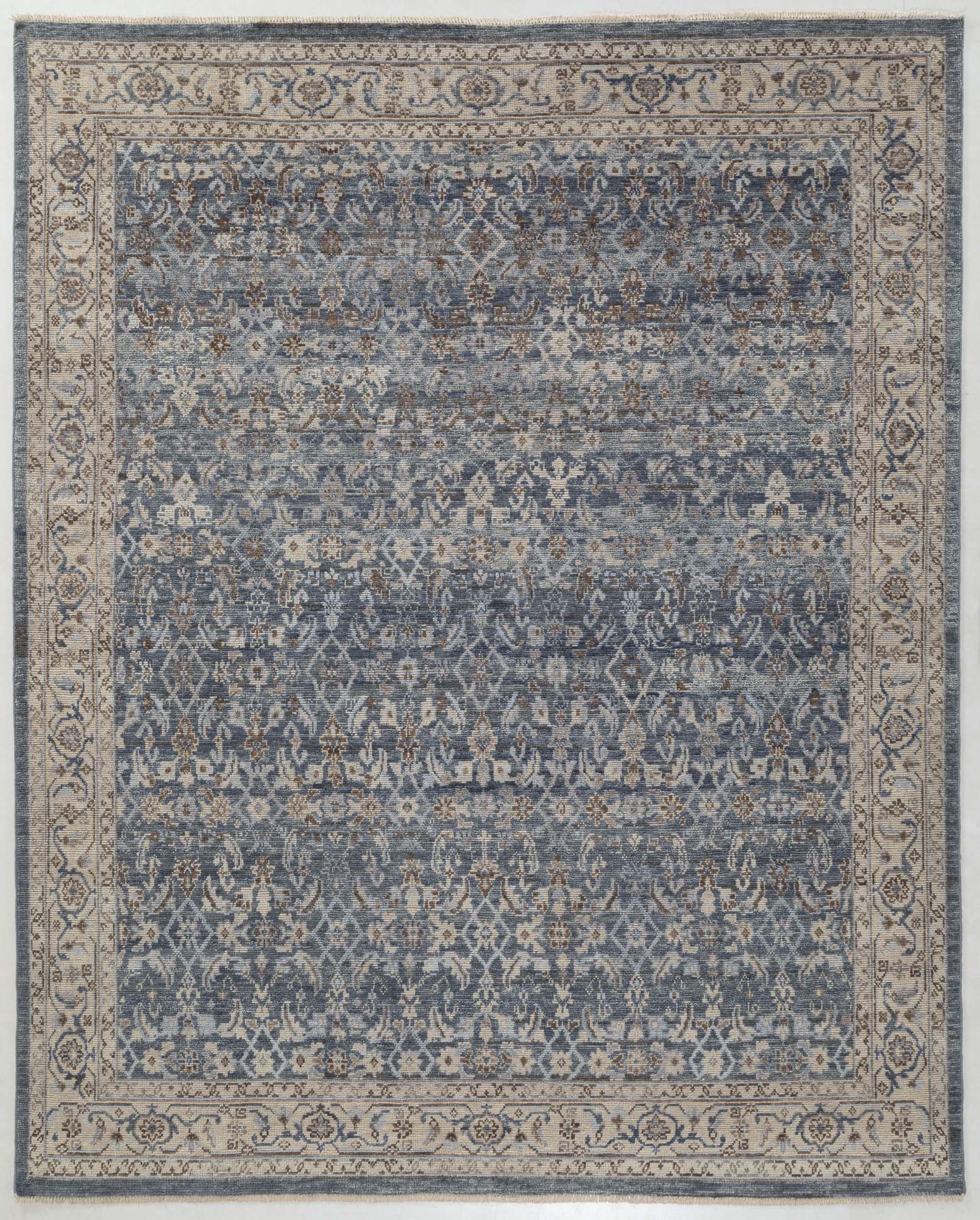 Hand Knotted/Sadia/Bizar Rug-654/Blue