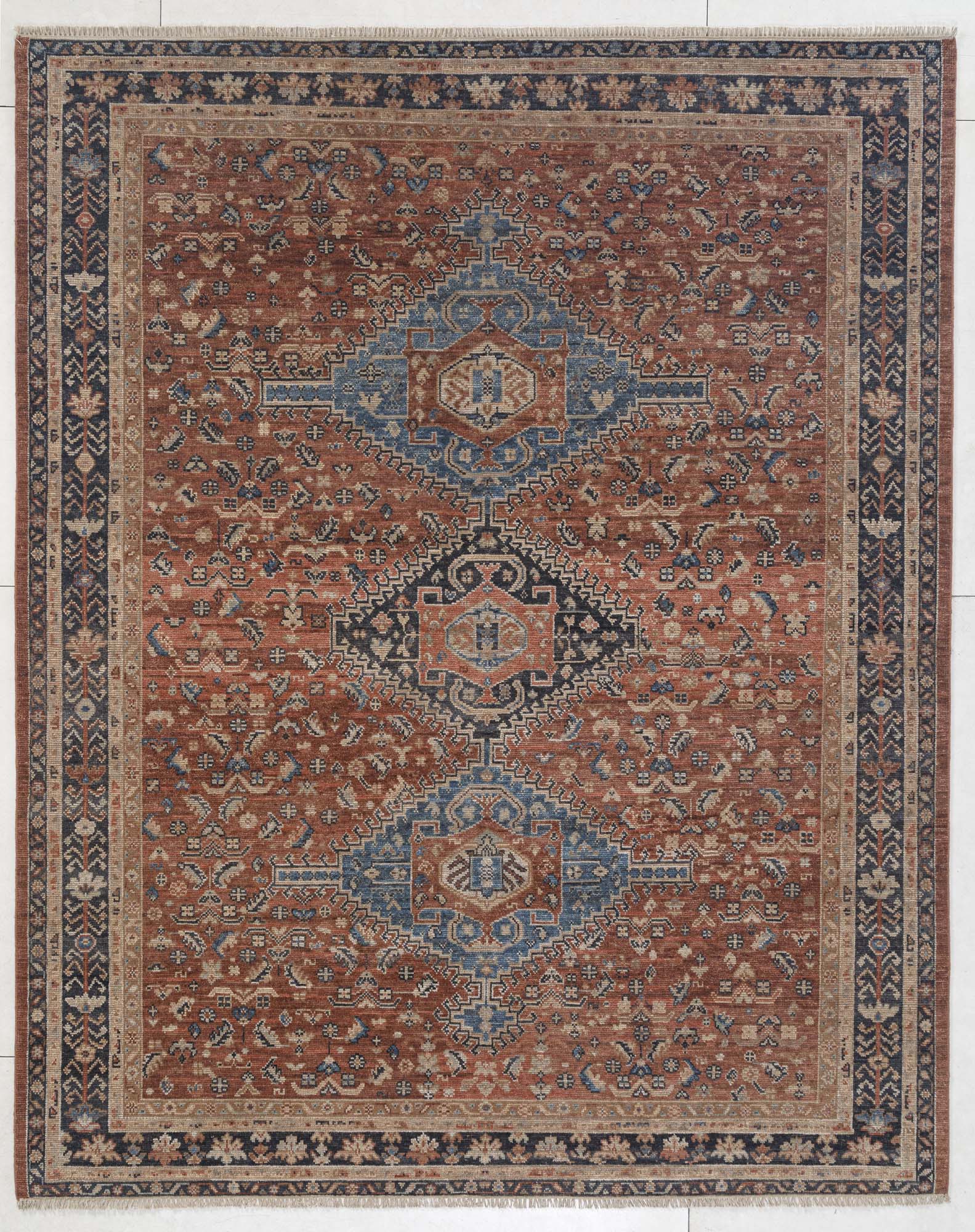 Hand Knotted/Sadia/Francine Hk Rug/Grntdks