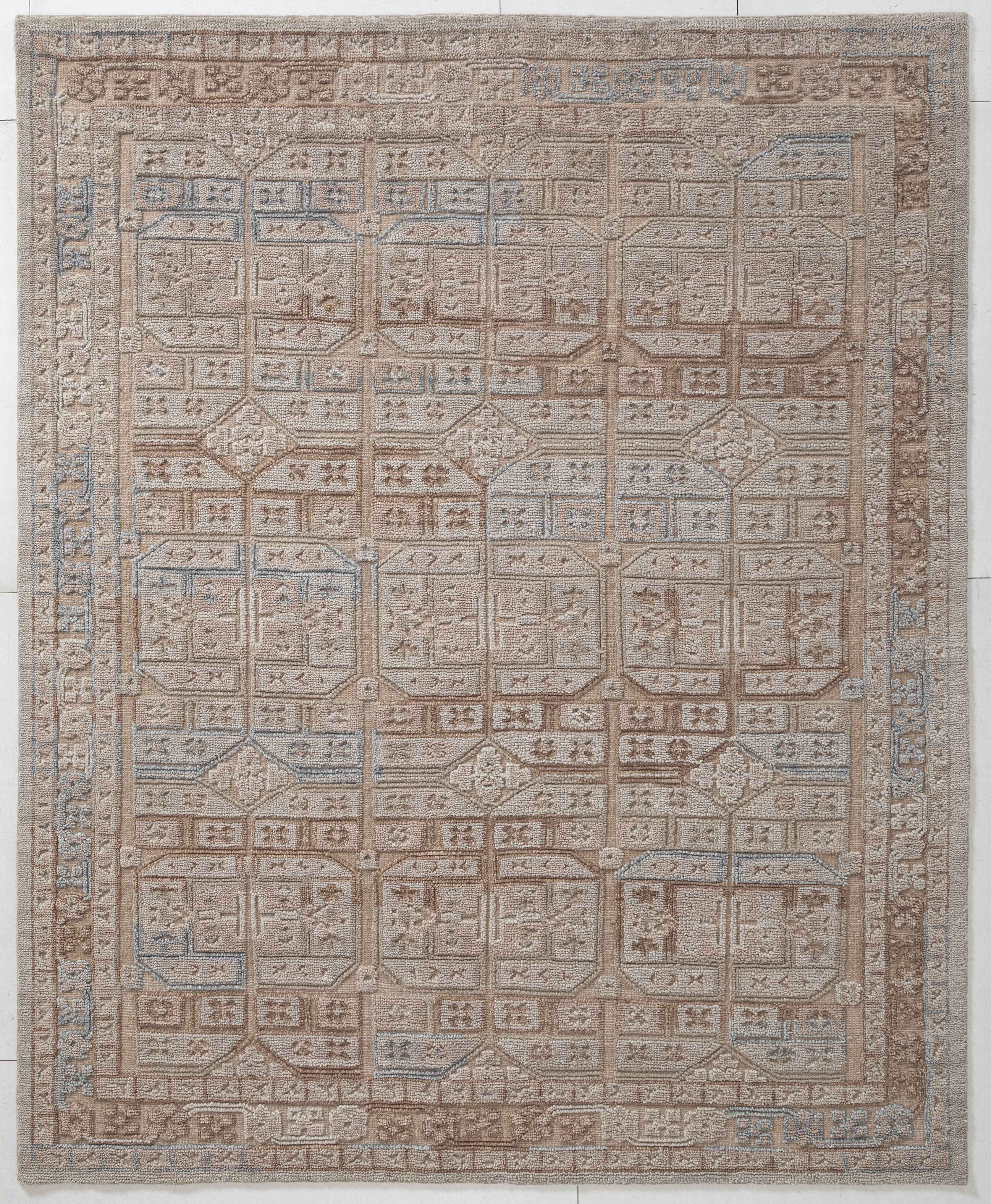Hand Knotted/ALANYA RUG/Brown