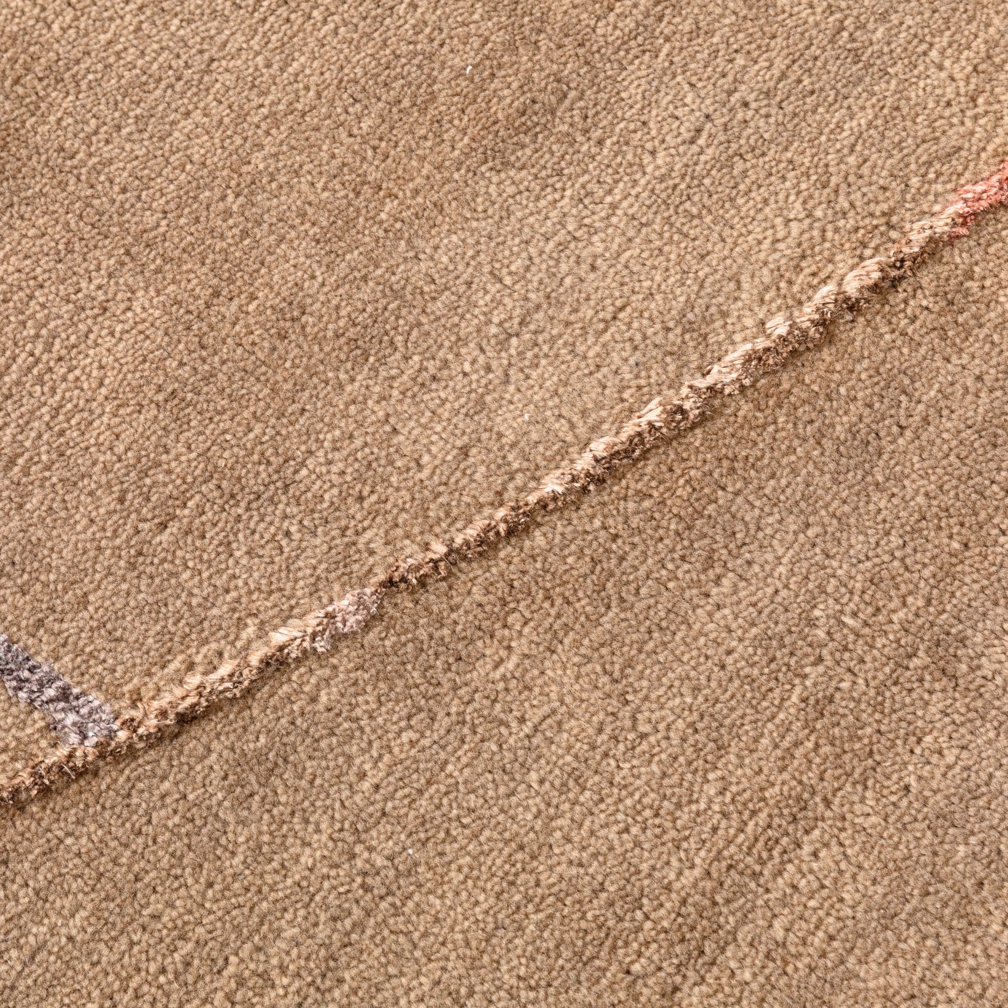 Hand Knotted Parallel Rug