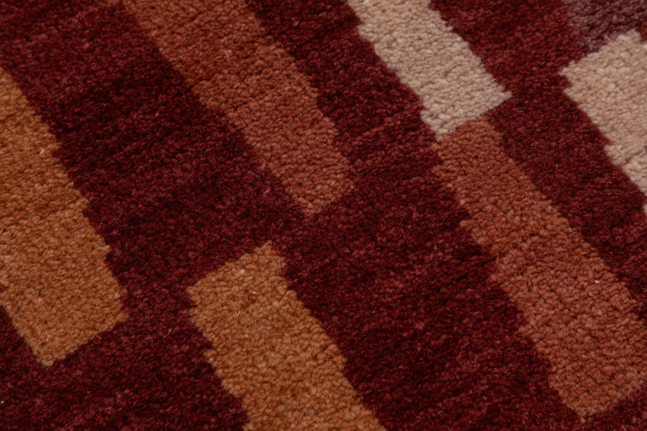 Hand Knotted/Echo Rug 3/Warm Multi