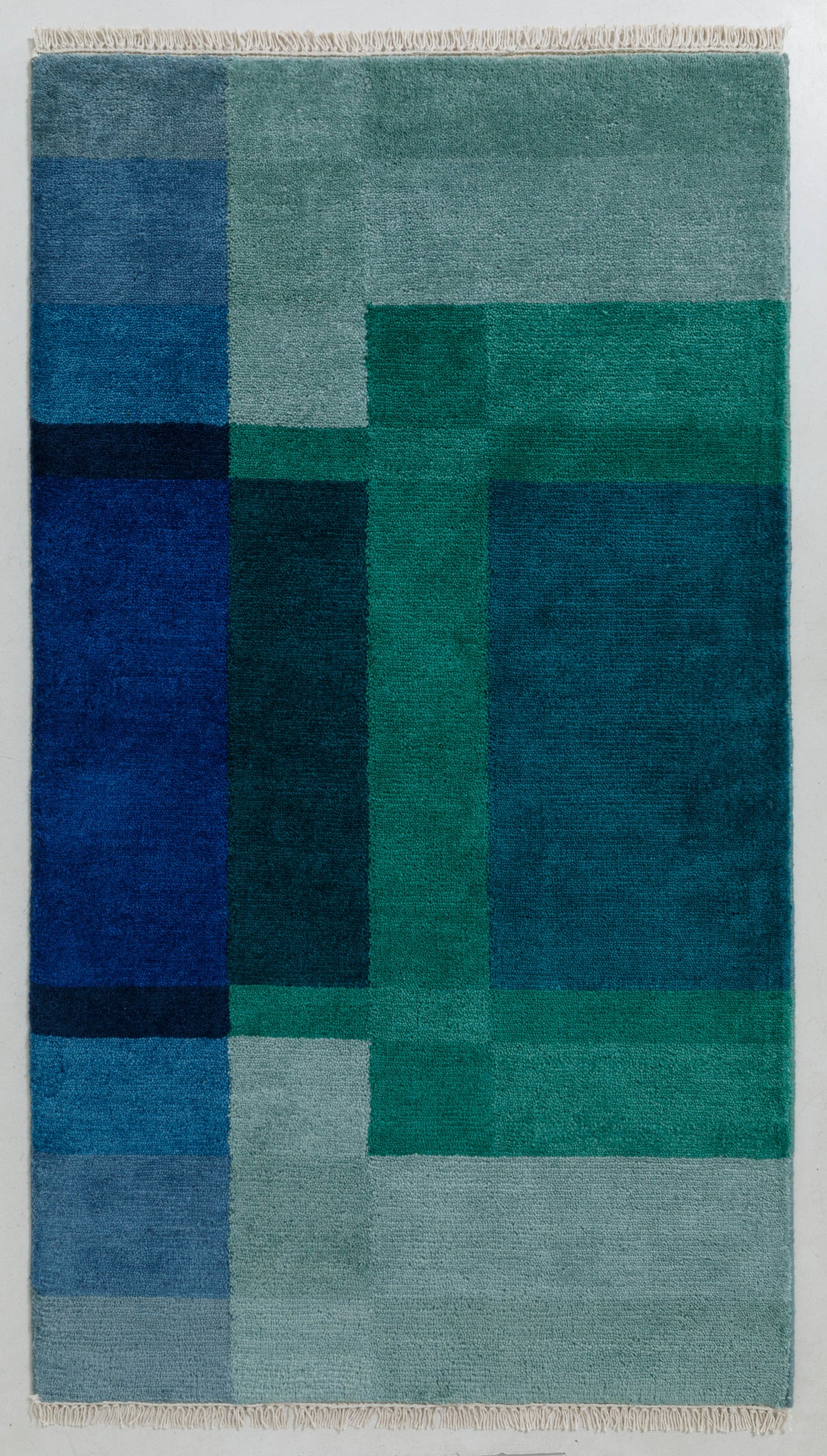 Hand Knotted/PRISMATIC RUG/Blue