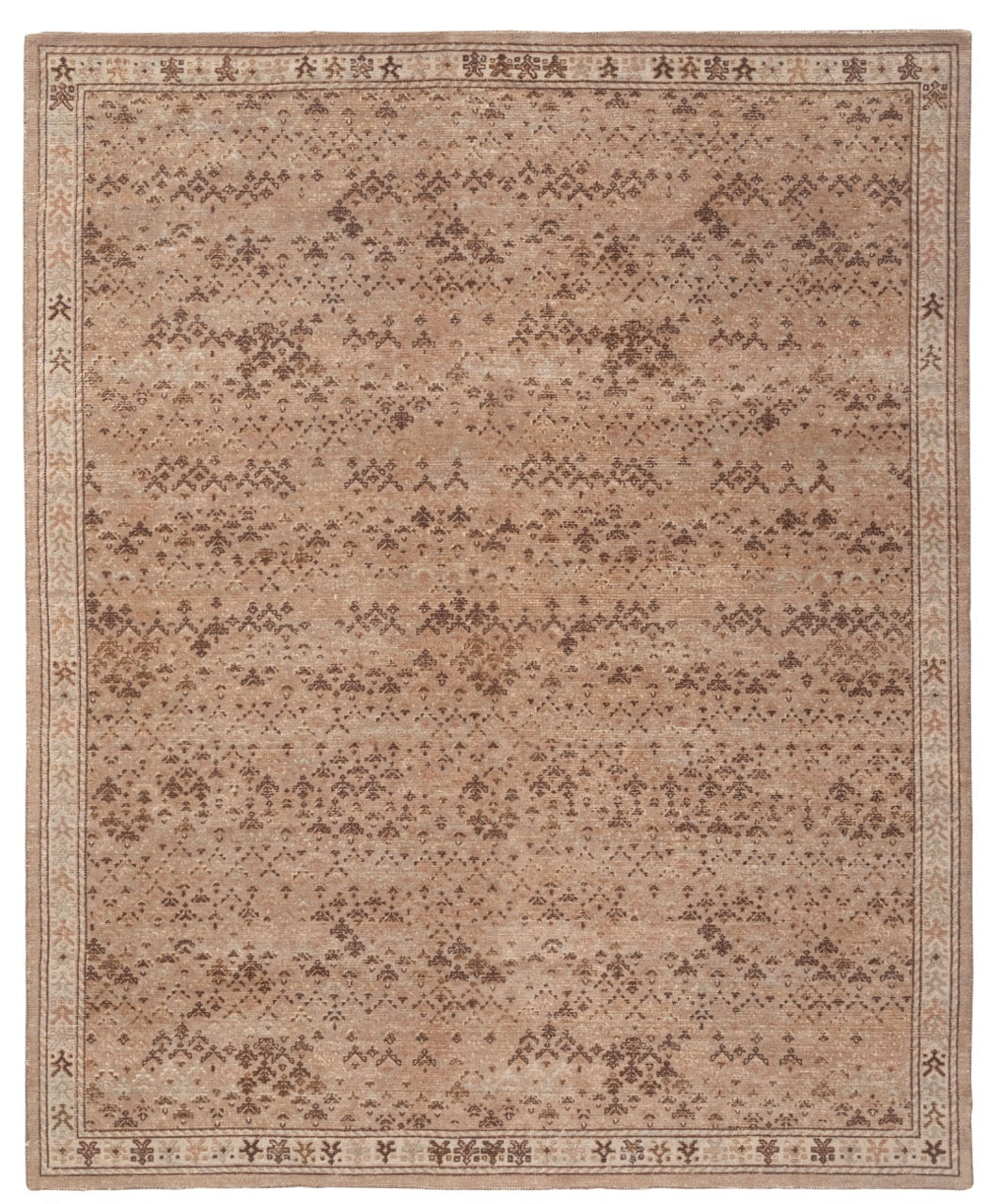 Db Handloom Printed/Hamza Rug/Beige