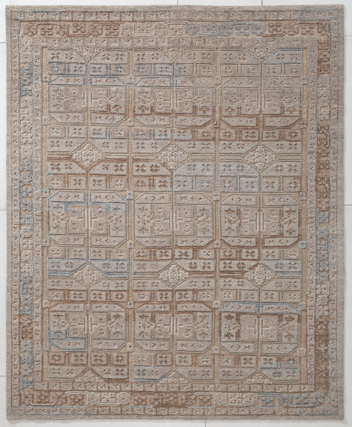 Hand Knotted/ALANYA RUG/Brown