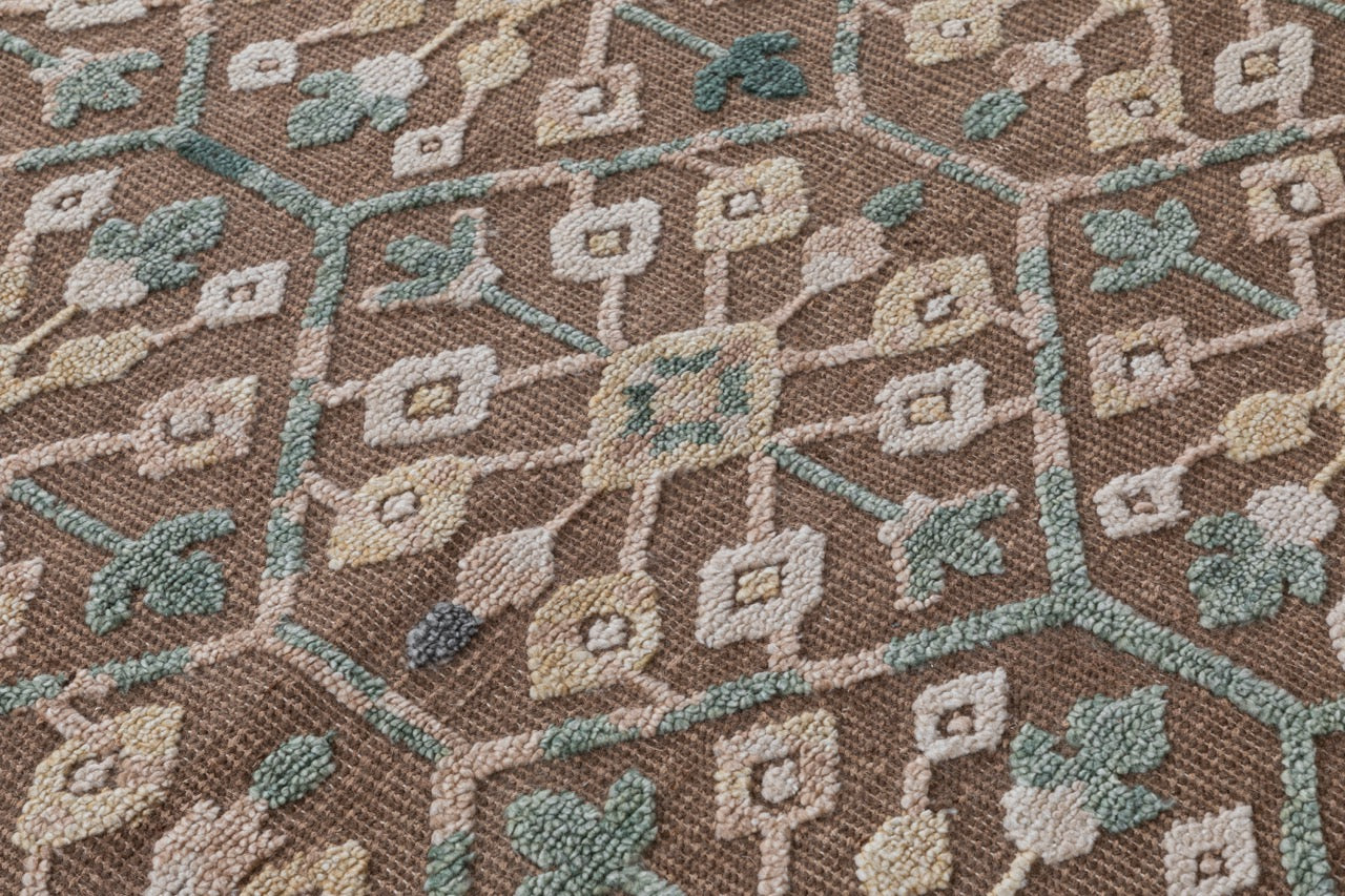 Hand Knotted/Lina Rug/Mink