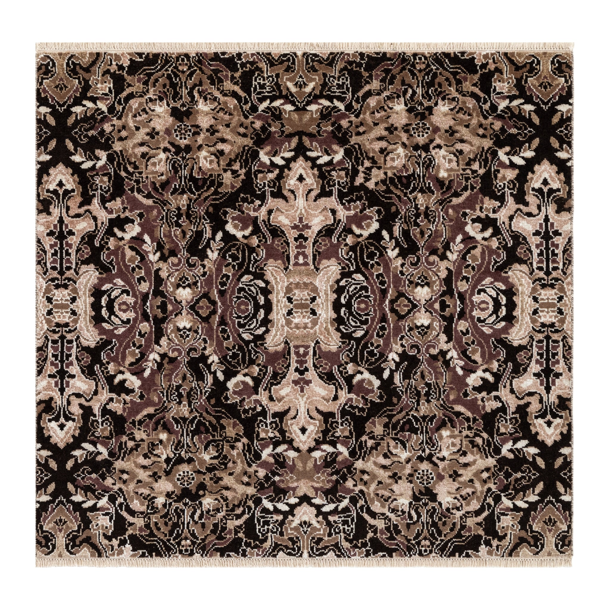 Hand Knotted Adorned Rug